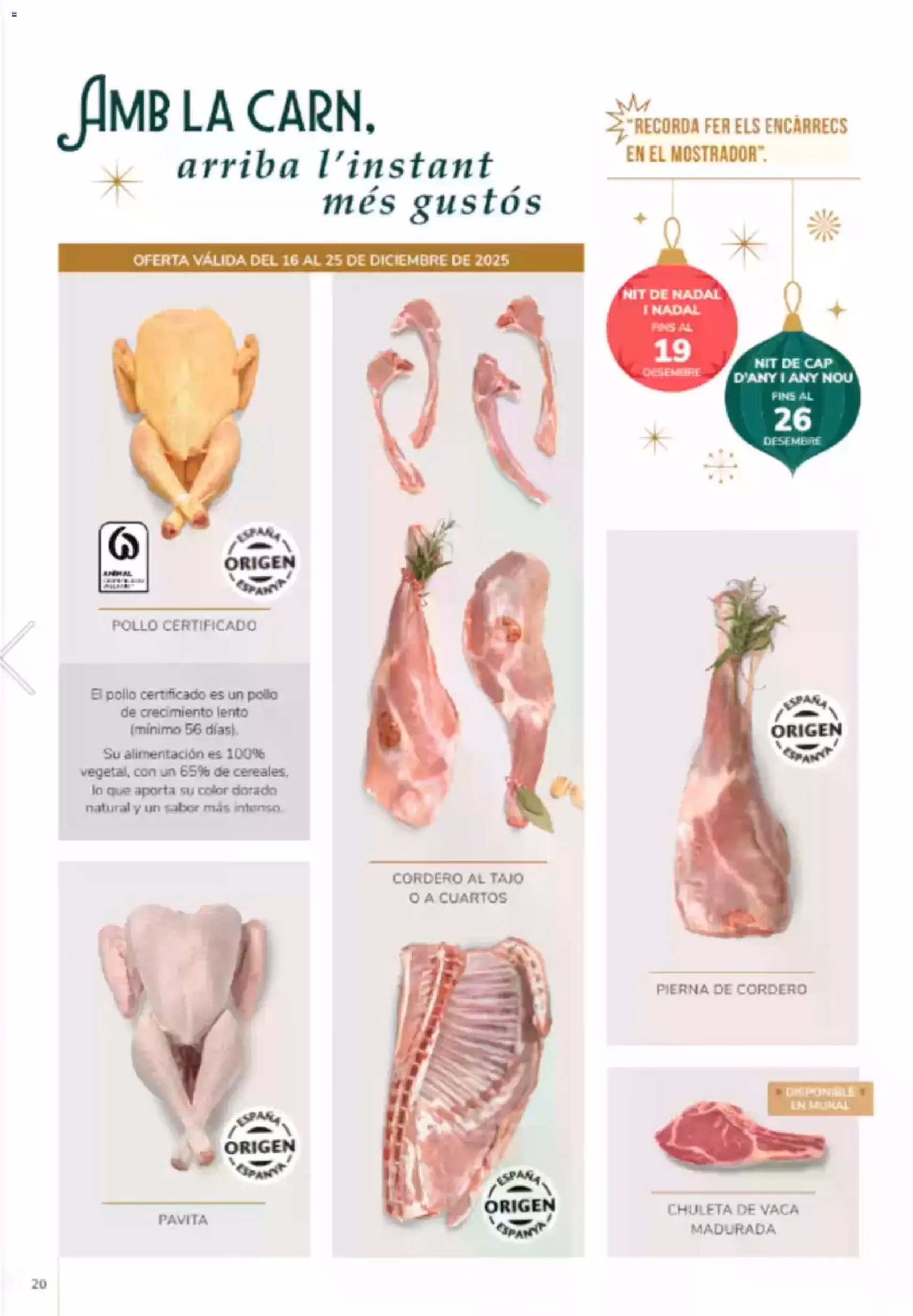 Consum folleto - folleto válido desde 18/12/2025 página 20 de 40