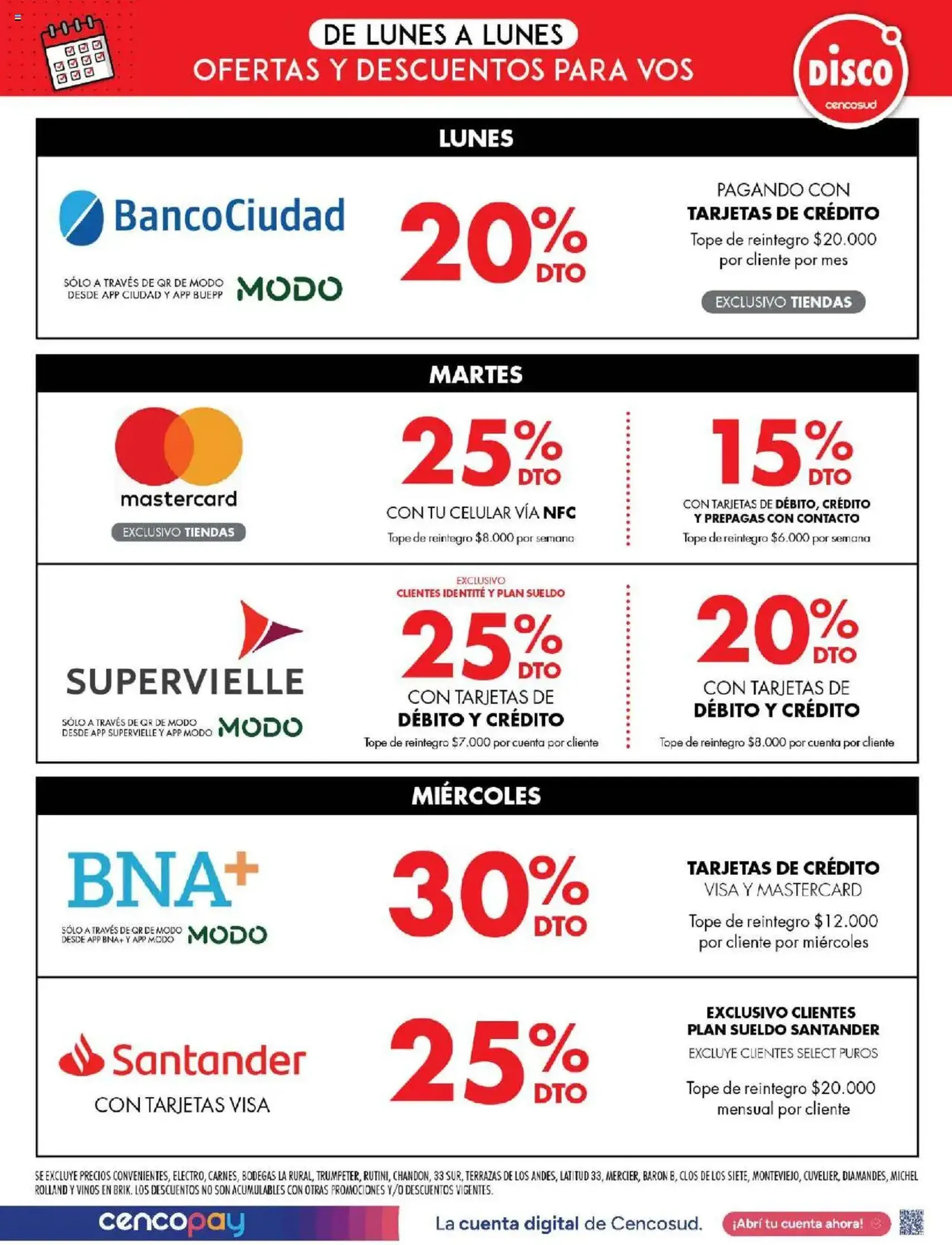 Disco ofertas - folleto válido desde 05/09/2025 página 10 de 11 Disco ofertas - folleto válido desde 05/09/2025 página 10 de 11