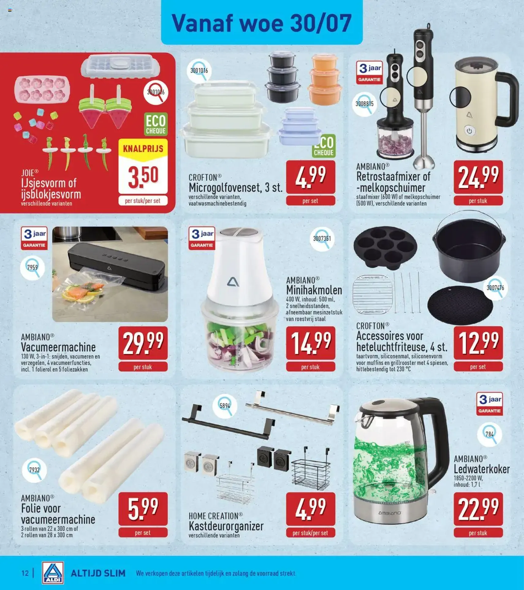 Aldi folder week 31 - geldige folder vanaf 28/07/2025 pagina 12 van 24 Aldi folder week 31 - geldige folder vanaf 28/07/2025 pagina 12 van 24