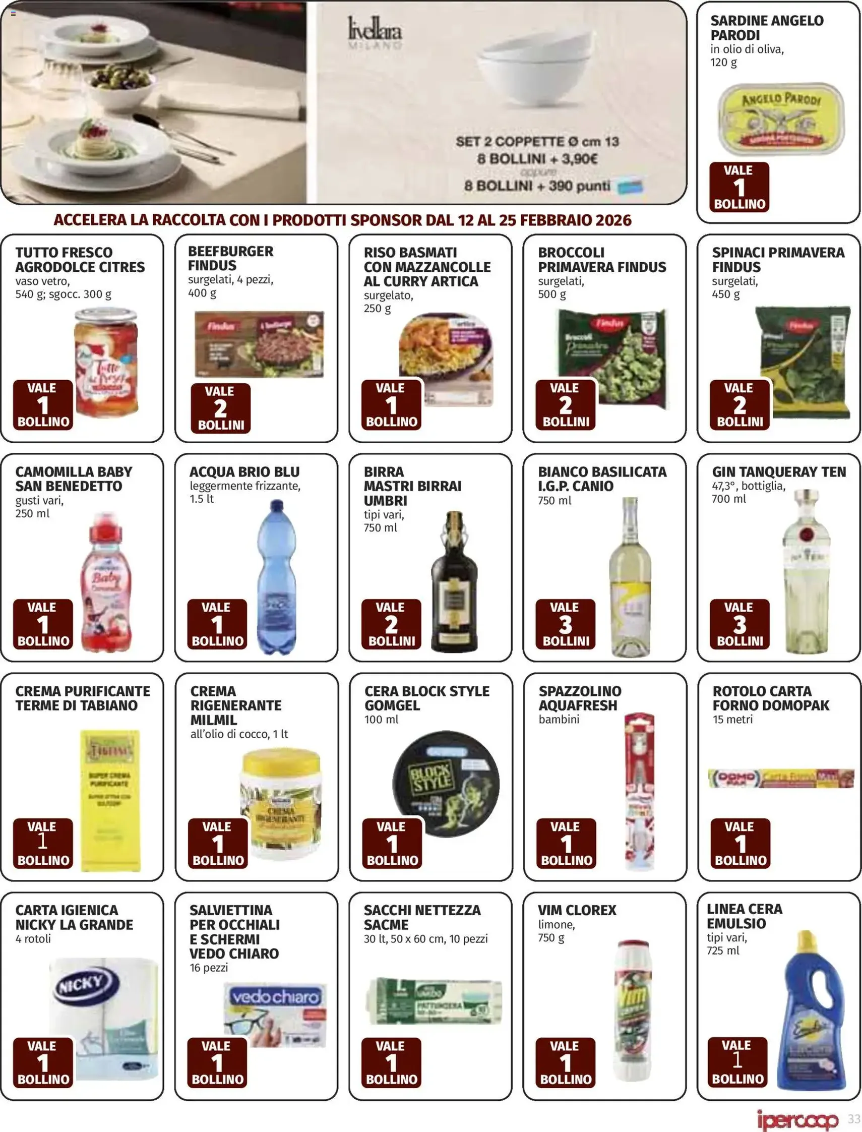 Volantino Ipercoop - volantino valido dal 12/02/2026 pagina 33 di 37