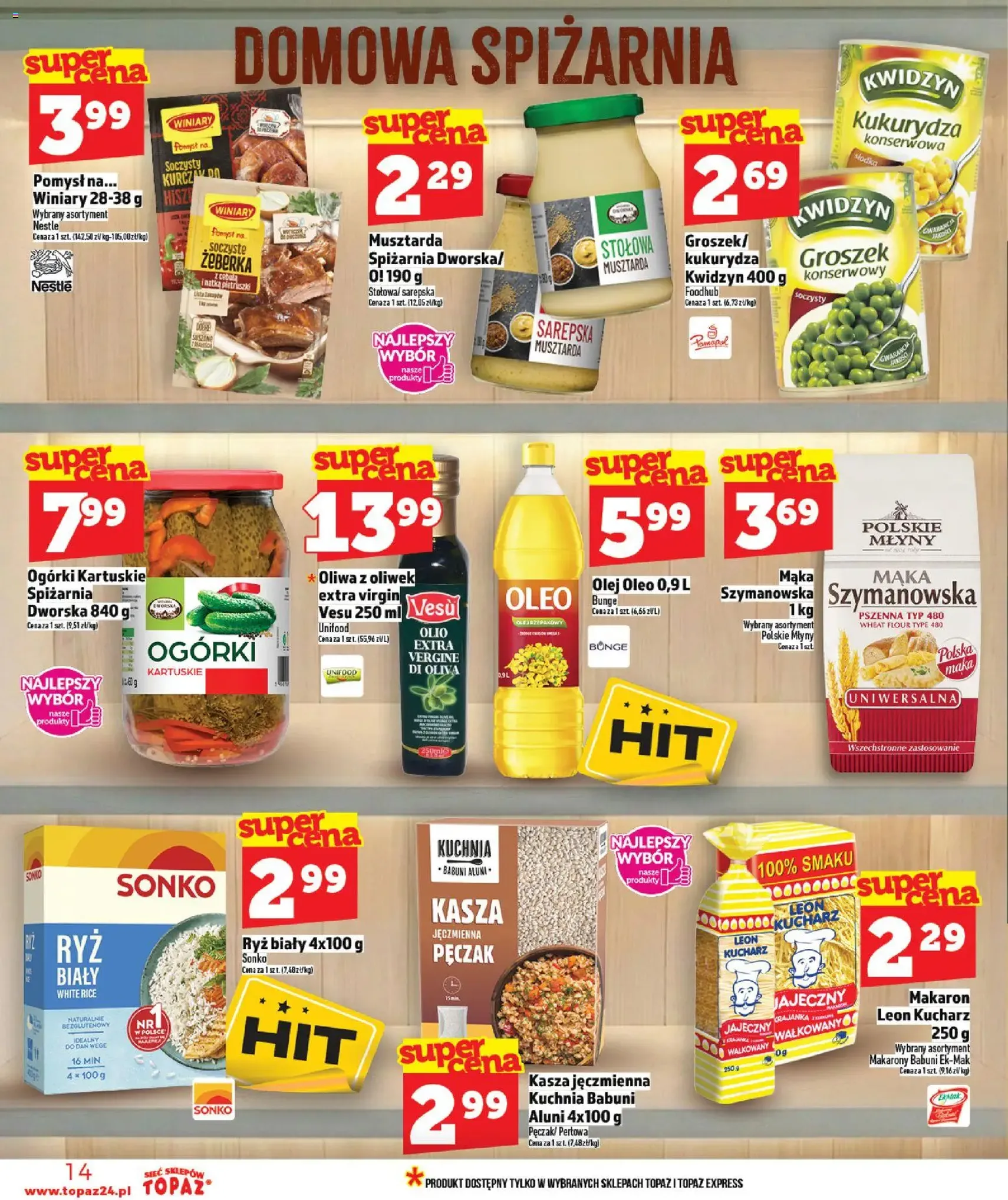 Topaz gazetka - ważny gazetka od 05.03.2026 strona 14 z 28
