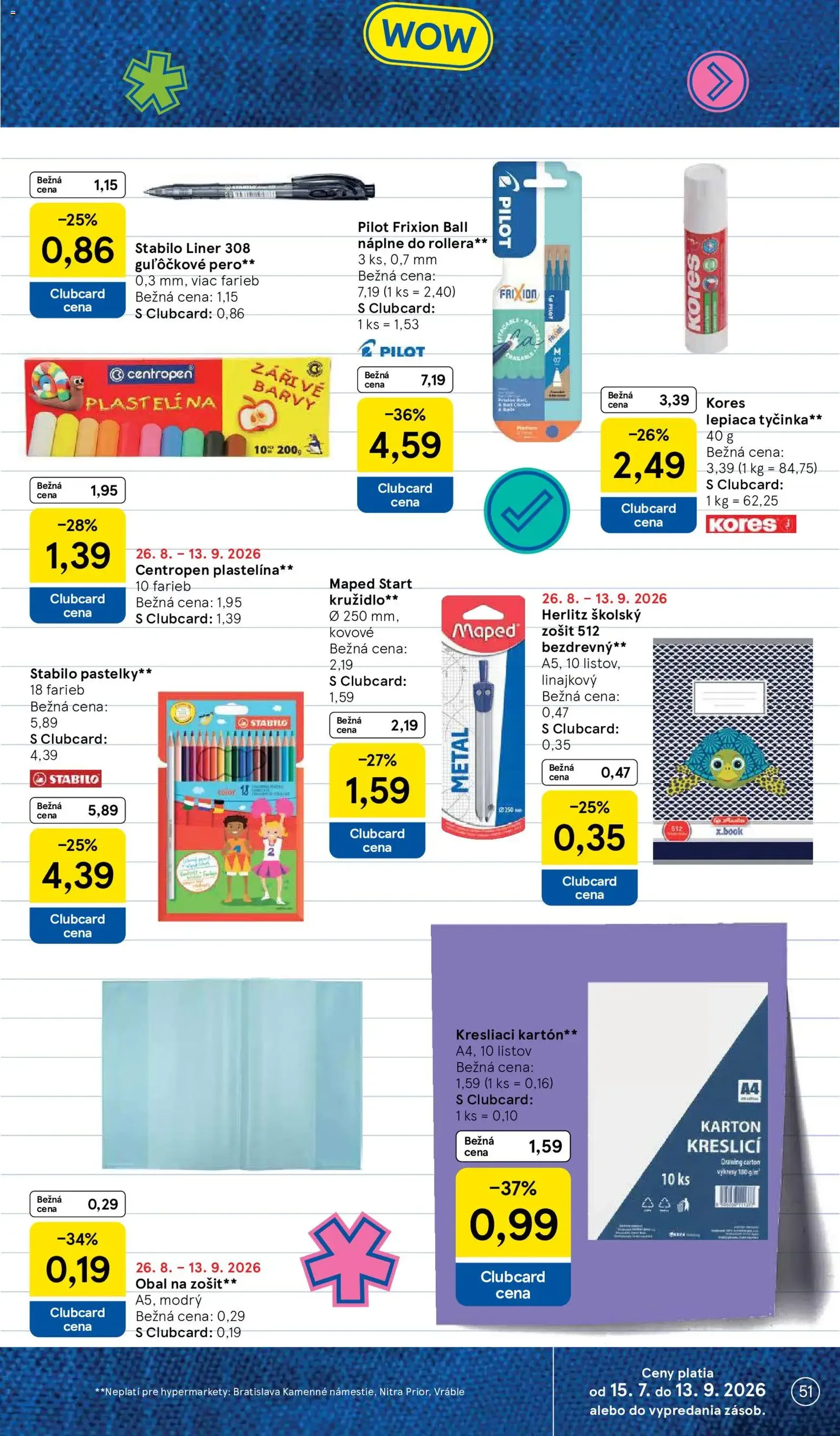 Tesco Hypermarket - leták - platný leták od 26.08.2026 strana 51 z 58
