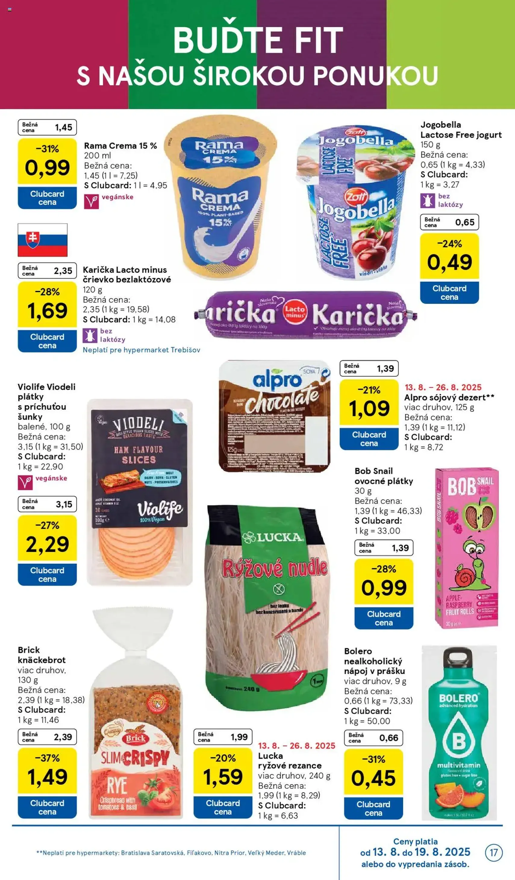 Tesco Hypermarket - leták - platný leták od 13.08.2025 strana 17 z 43