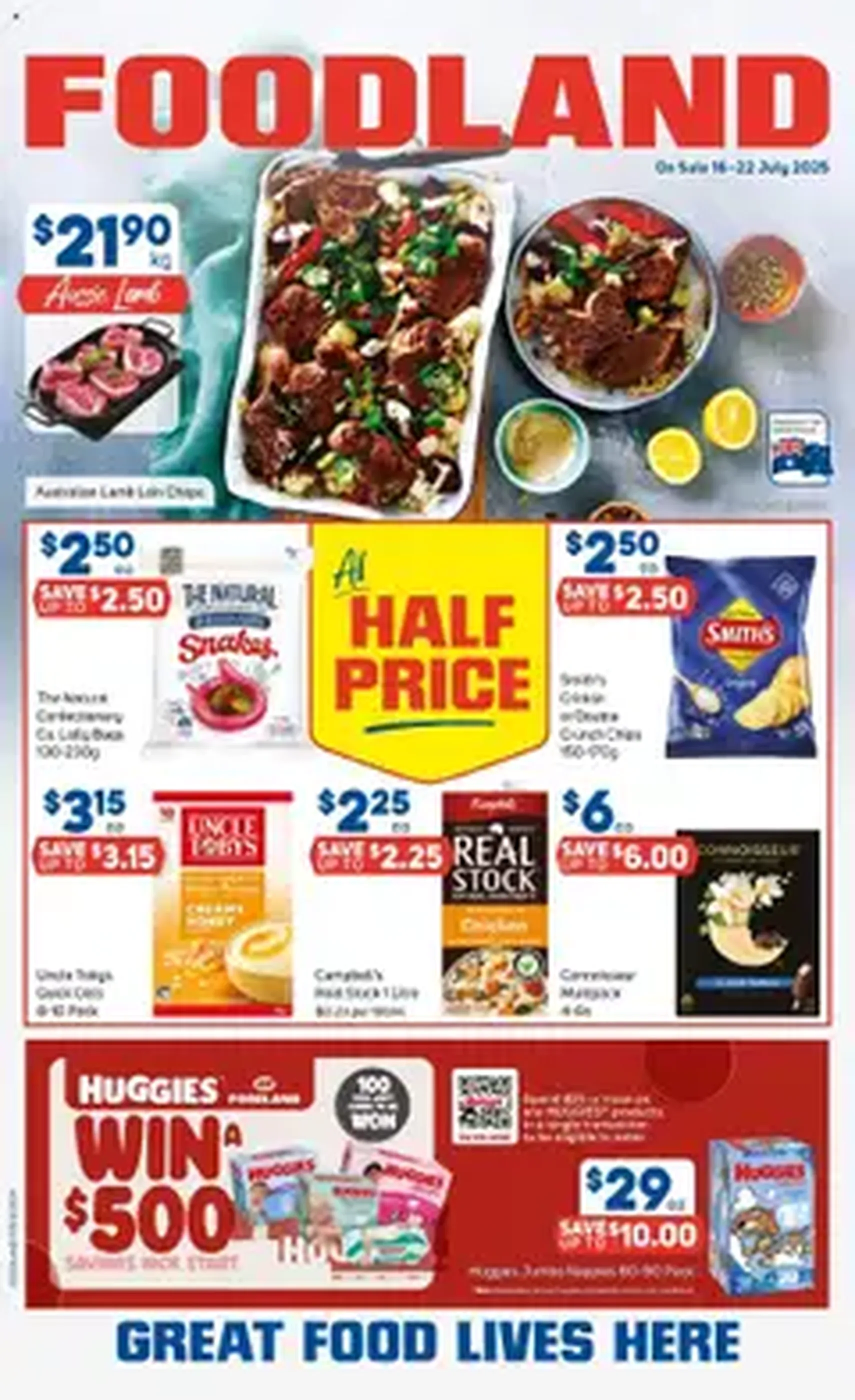 Foodland Catalogue - valid flyer from 16/07/2025, page 1 of 1