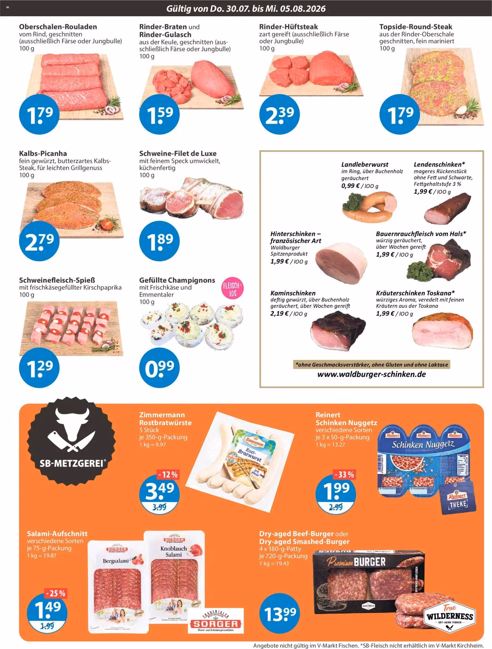 V-Markt Angebote - Gültiger Prospekt ab 30.07.2026, Seite 3 von insgesamt 26