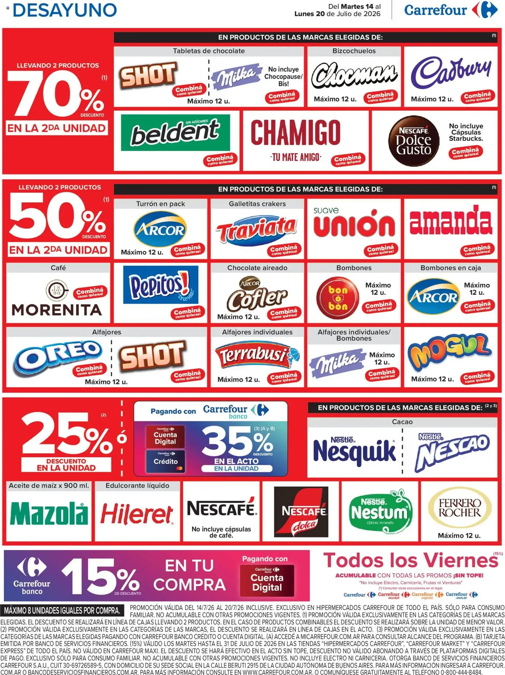 Carrefour ofertas - folleto válido desde 14/07/2026 página 12 de 33