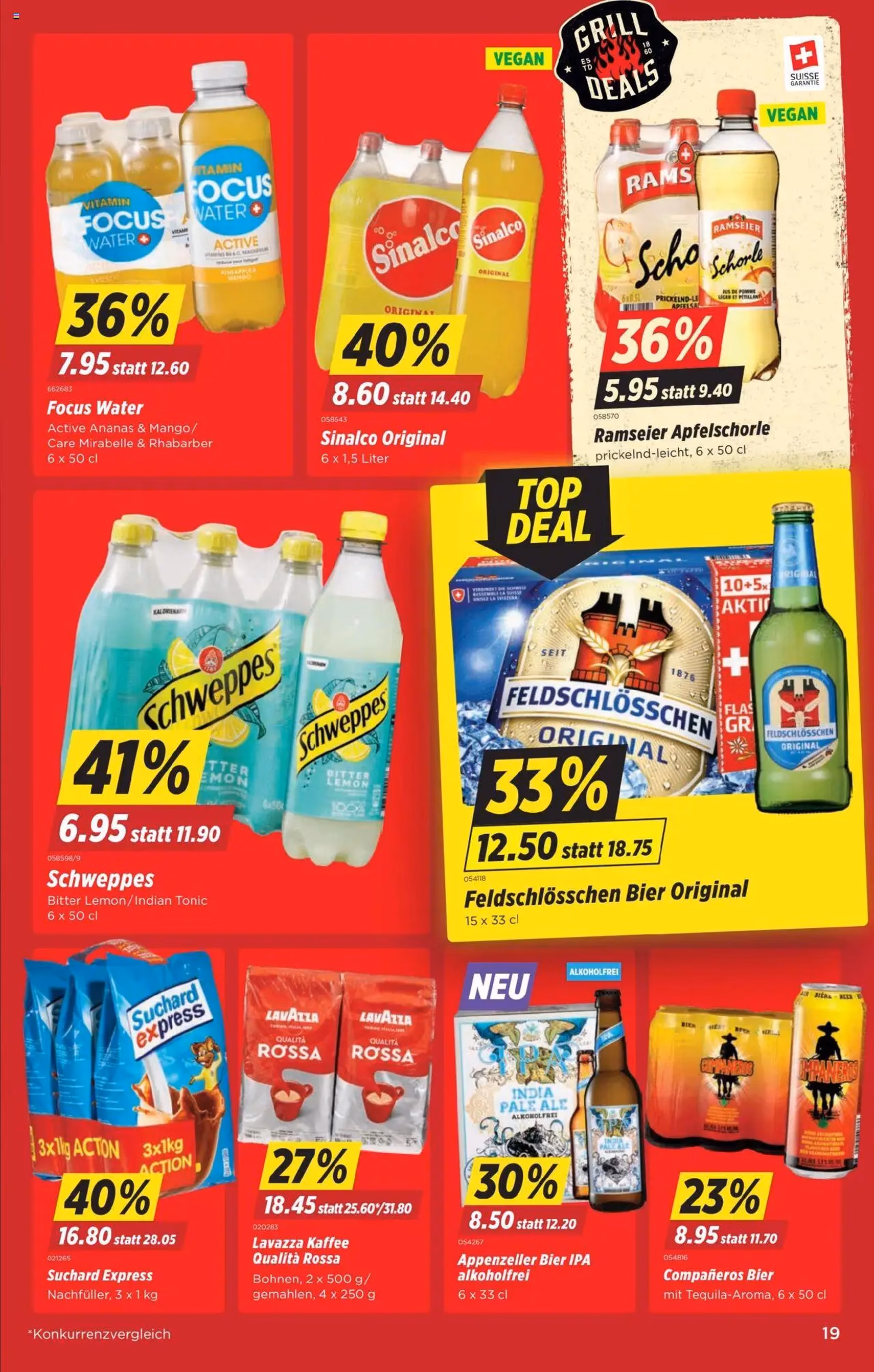 Denner Aktionen - Gültiger Prospekt ab 12.08.2025, Seite 19 von insgesamt 26 Denner Aktionen - Gültiger Prospekt ab 12.08.2025, Seite 19 von insgesamt 26