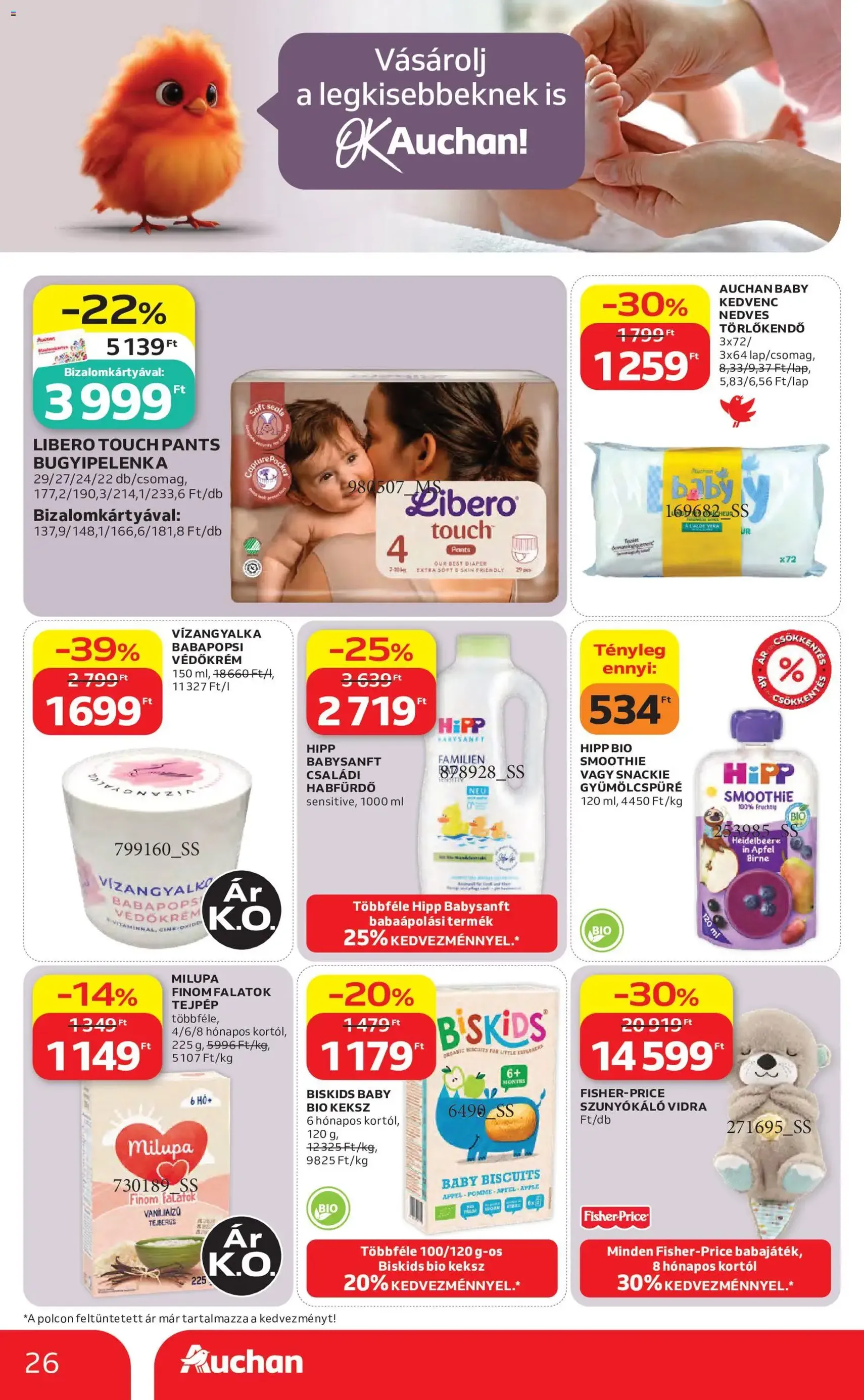 Auchan akciós újság - 2026.07.30. érvényes szórólap 26 oldal 45 oldalból