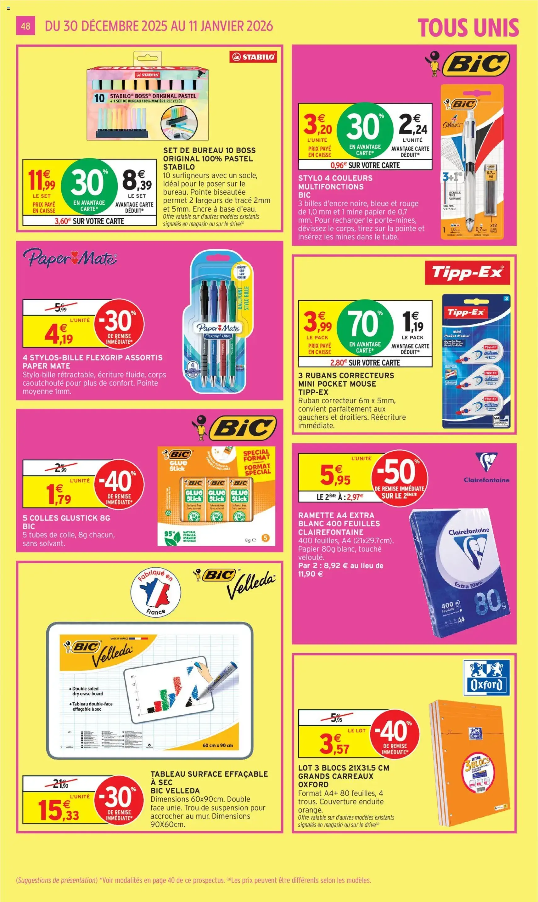 Intermarché - Découvrez nos offres de la semaine - brochure valable à partir du 30/12/2025, page 48 sur 56
