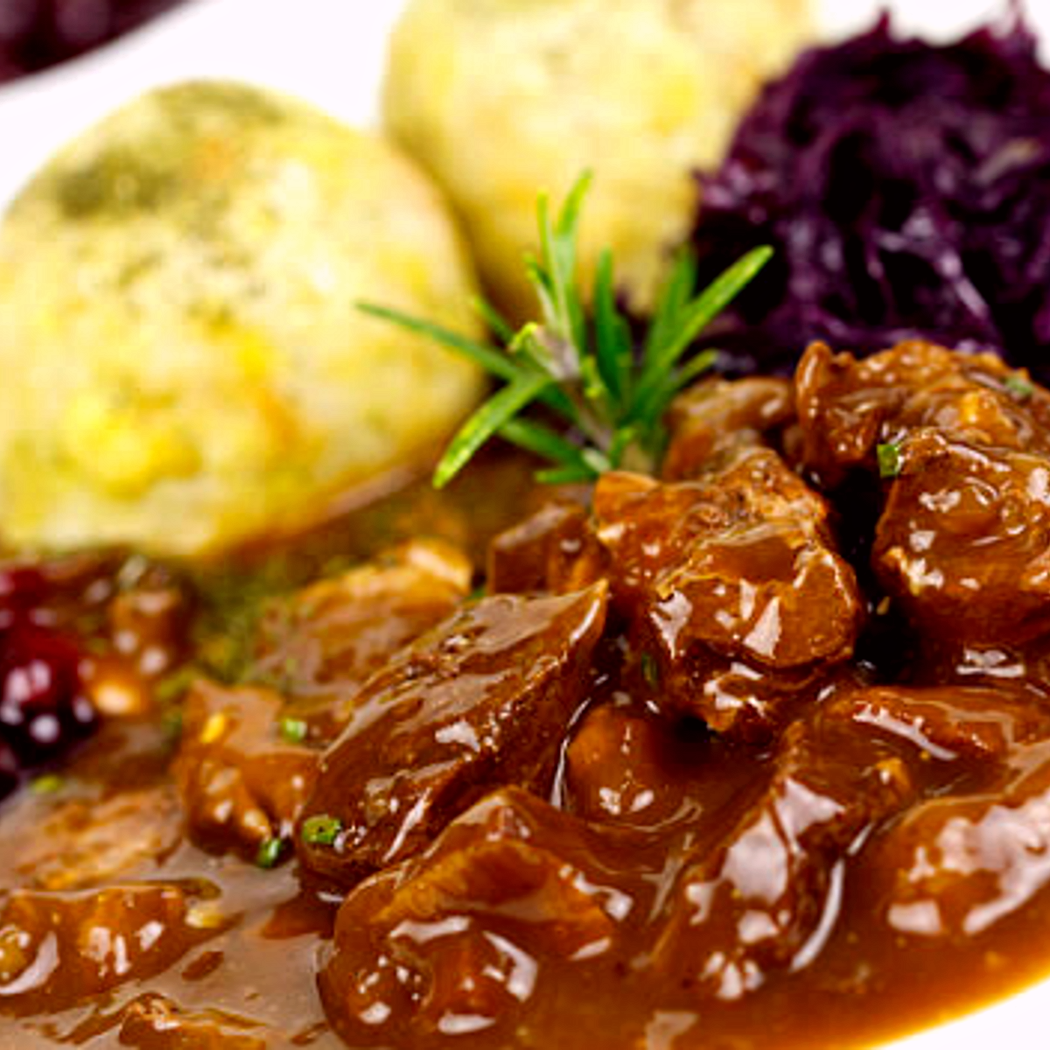 Spezzatino di selvaggina piccante