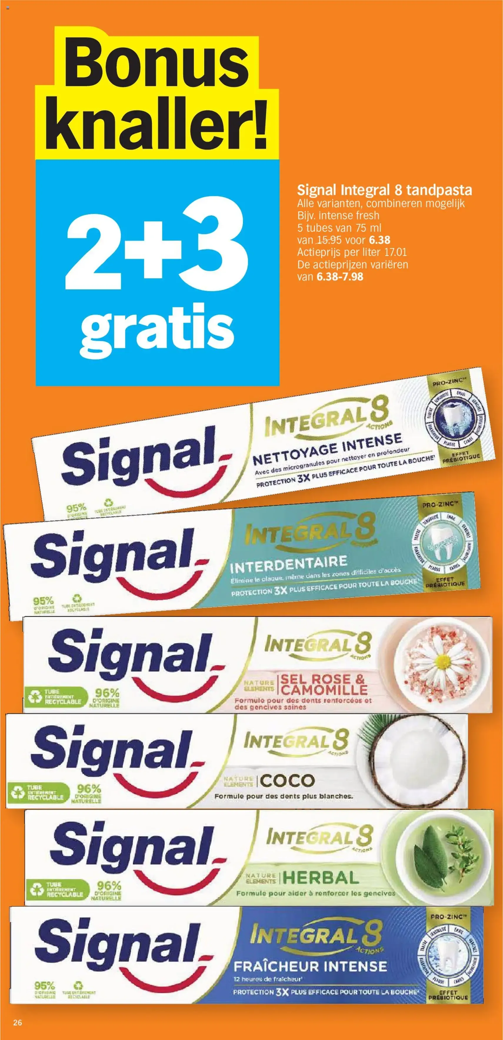 Albert Heijn Folder week / de la semaine 25 - geldige folder vanaf 15/06/2026 pagina 26 van 32