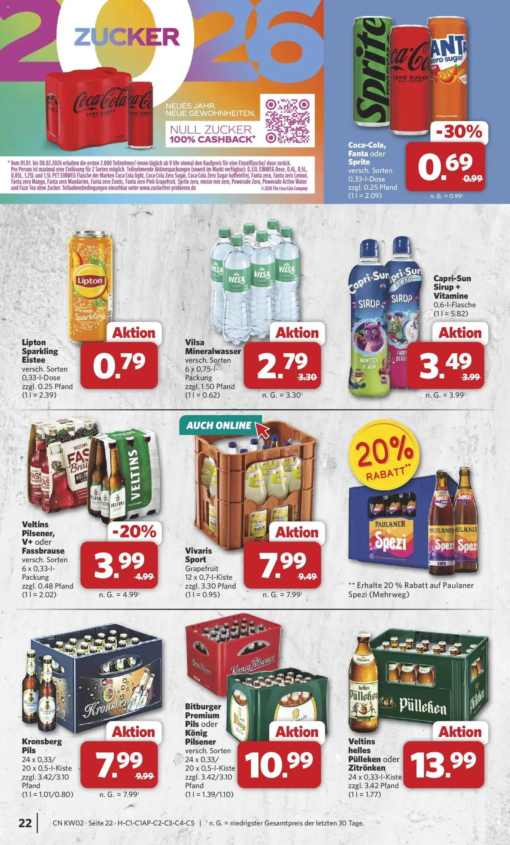 Combi Prospekt - Gültiger Prospekt ab 05.01.2026, Seite 22 von insgesamt 35