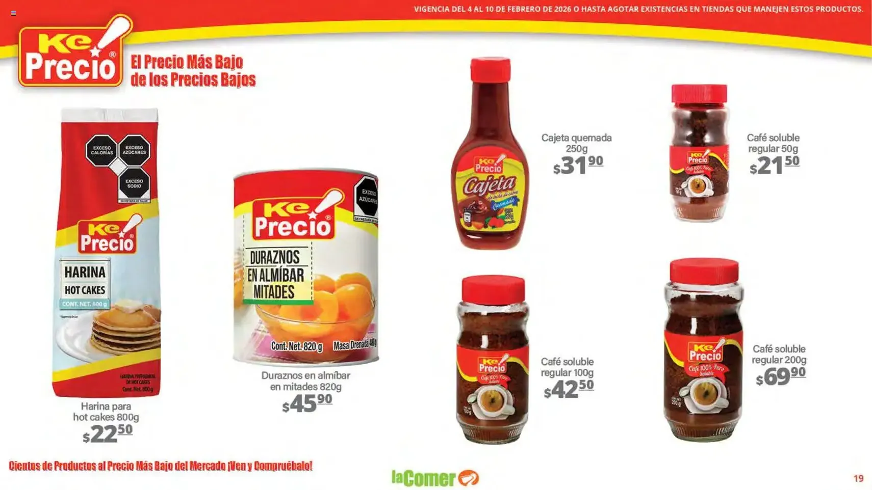 La Comer folleto - folleto válido desde 04/02/2026 página 19 de 25