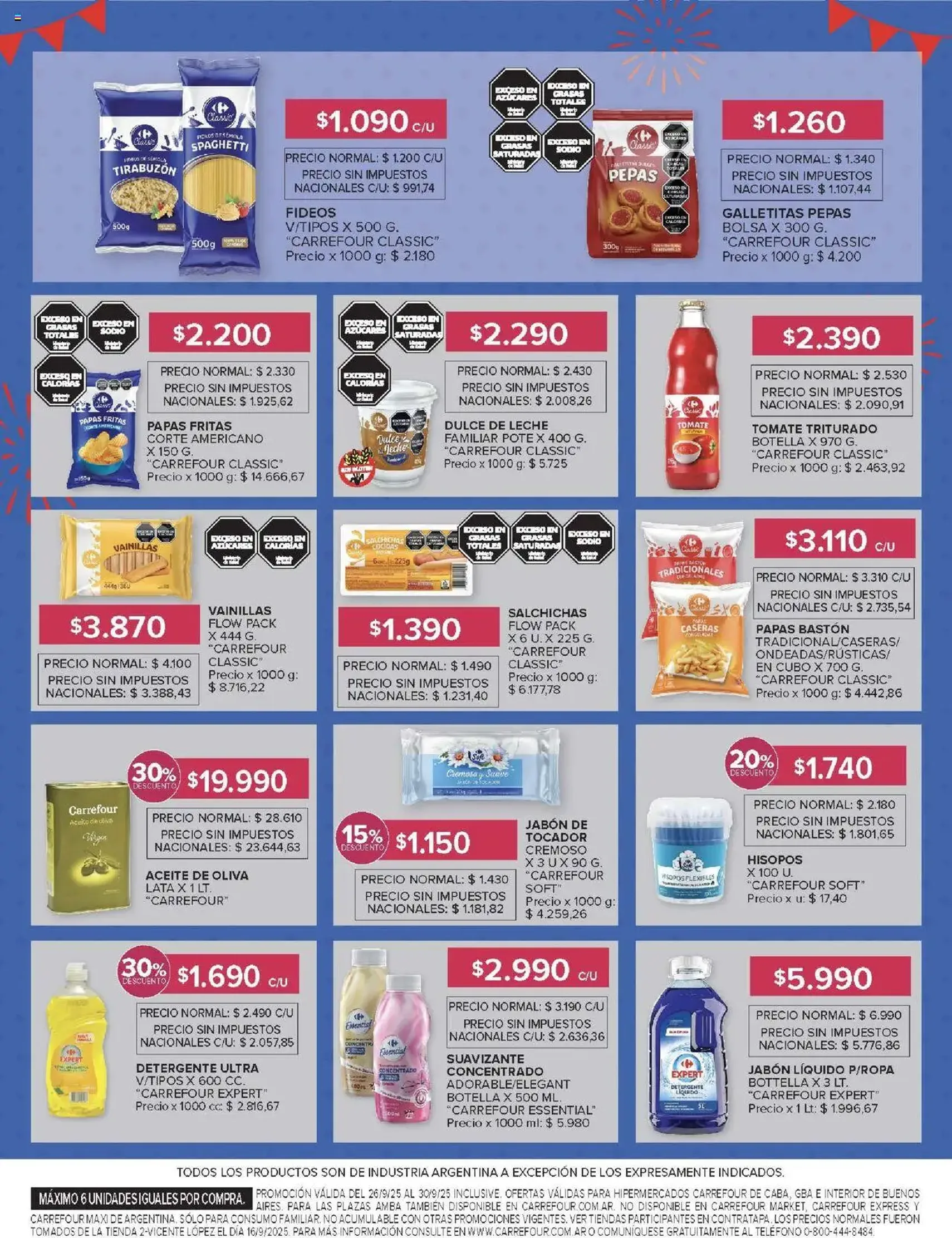 Carrefour - Carrefour Hiper 26 Septiembre - d6d883e9-1028-4fb3-96f5-ccd59d7dcebc - folleto válido desde 26/09/2025 página 10 de 33
