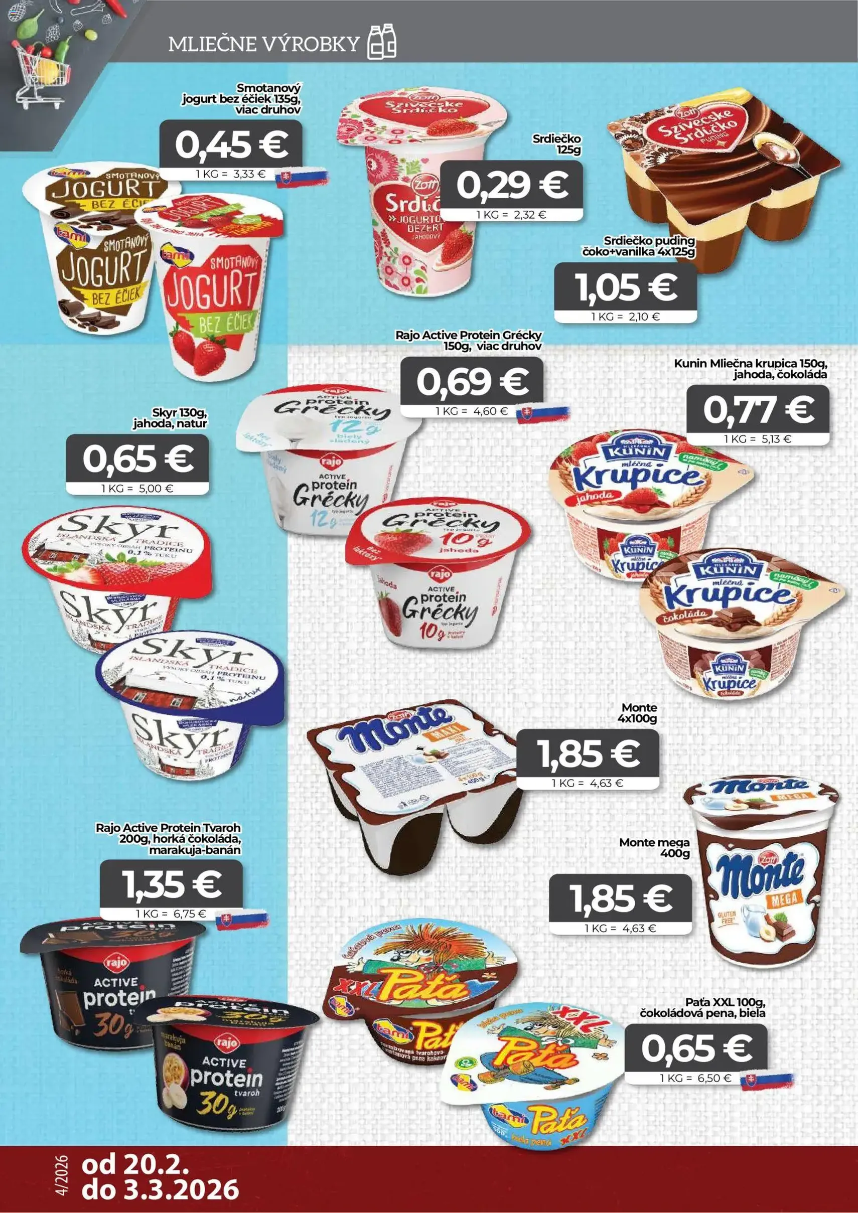 CBA Komfos leták - platný leták od 20.02.2026 strana 4 z 16
