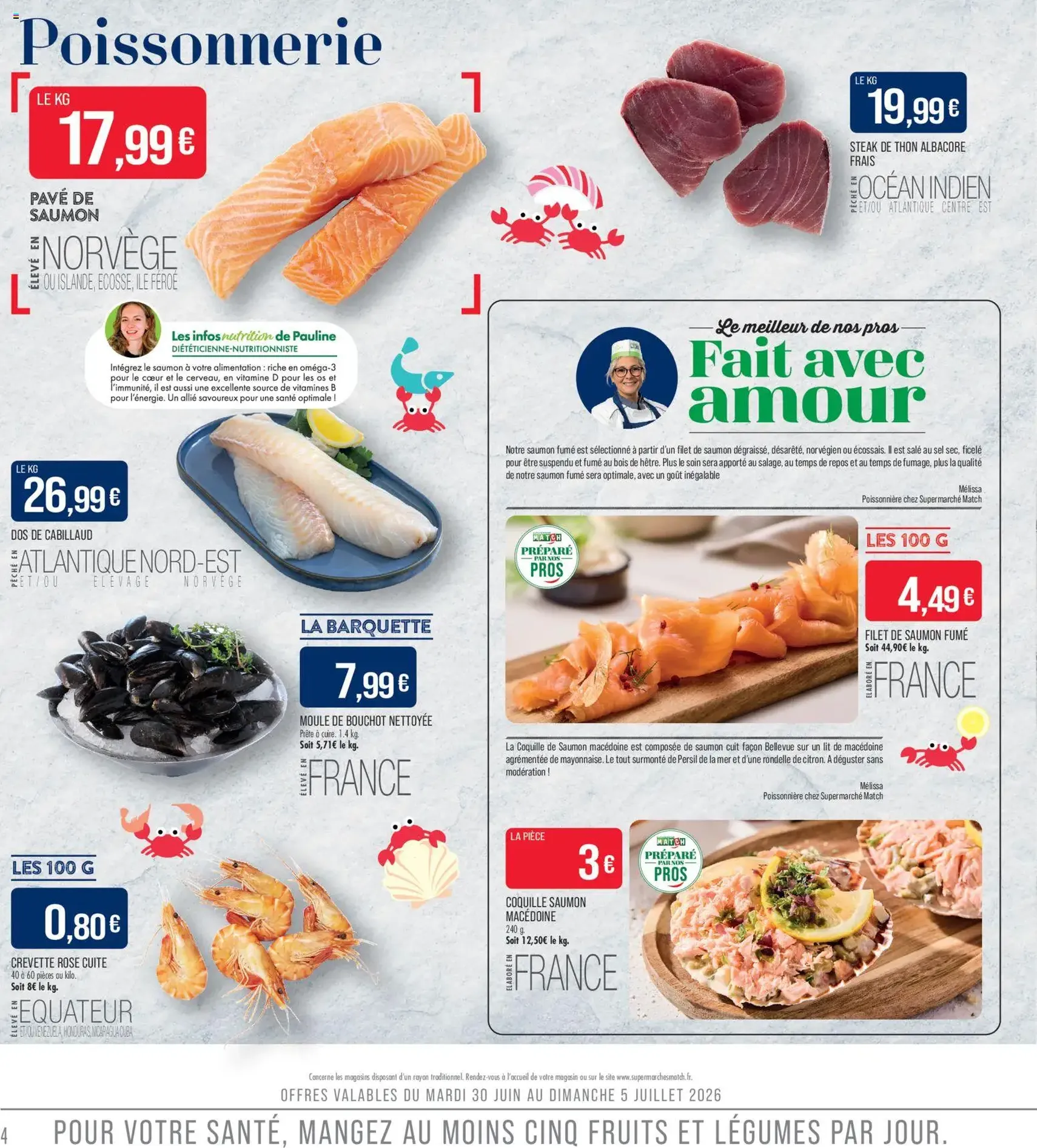Match Supermarché catalogue - brochure valable à partir du 30/06/2026, page 4 sur 24