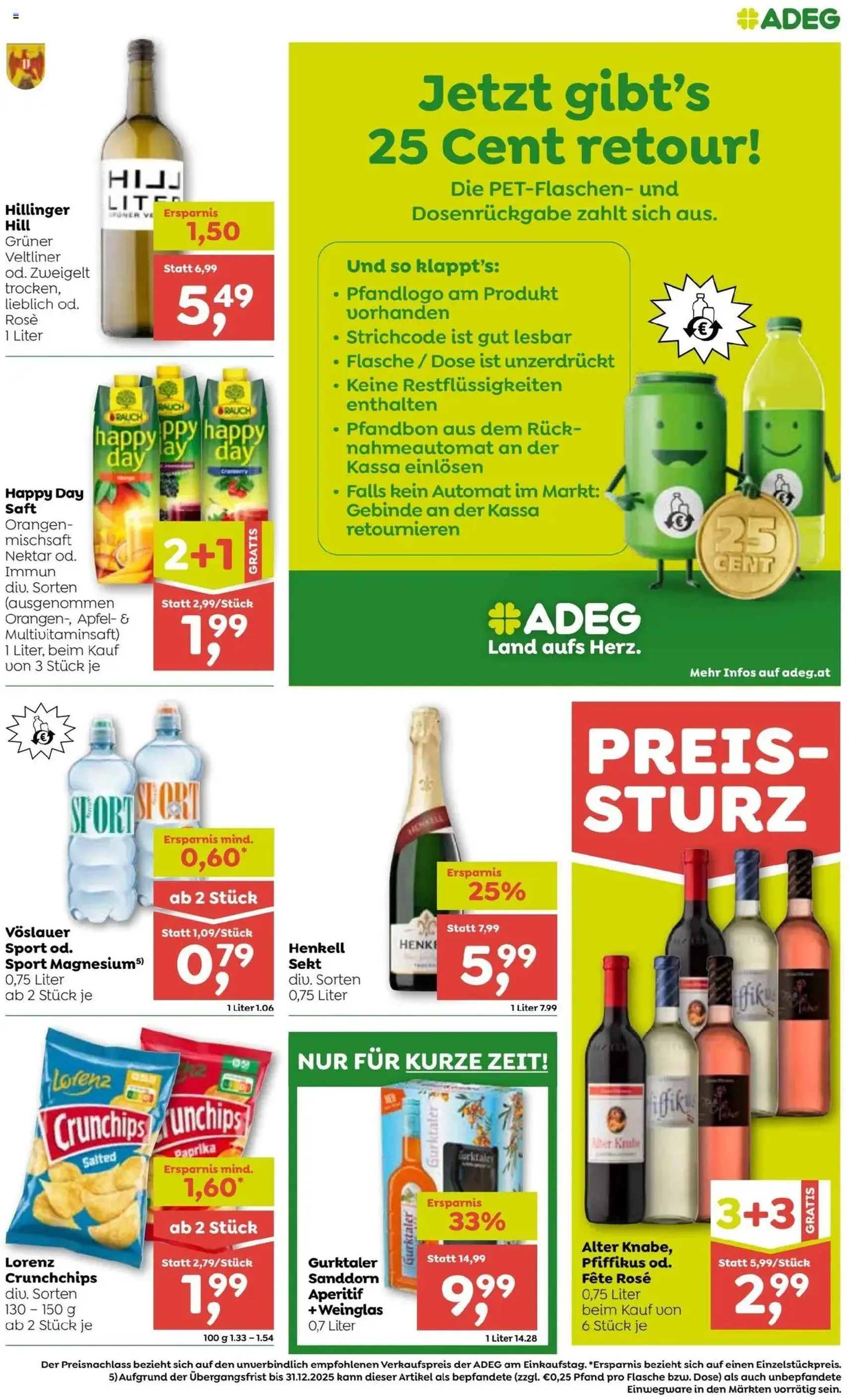 ADEG Flugblatt - Gültiger Prospekt ab 24.07.2025, Seite 9 von insgesamt 12