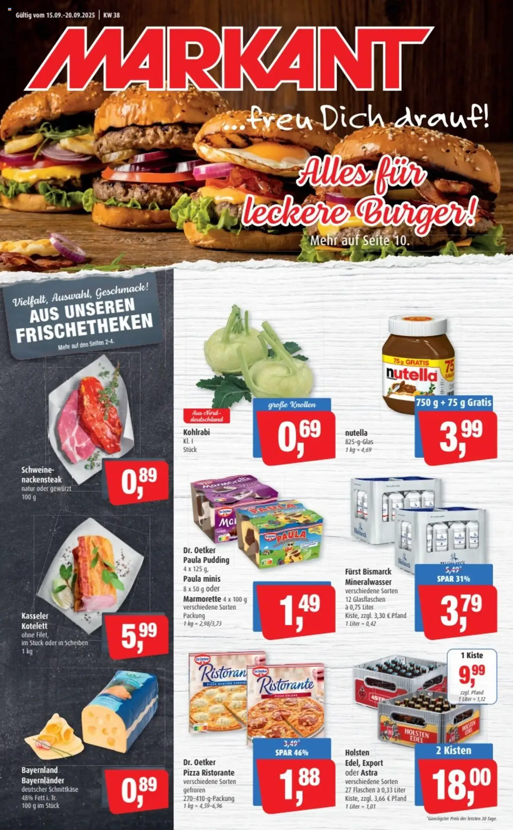 Markant Prospekt - Gültiger Prospekt ab 15.09.2025, Seite 1 von insgesamt 14
