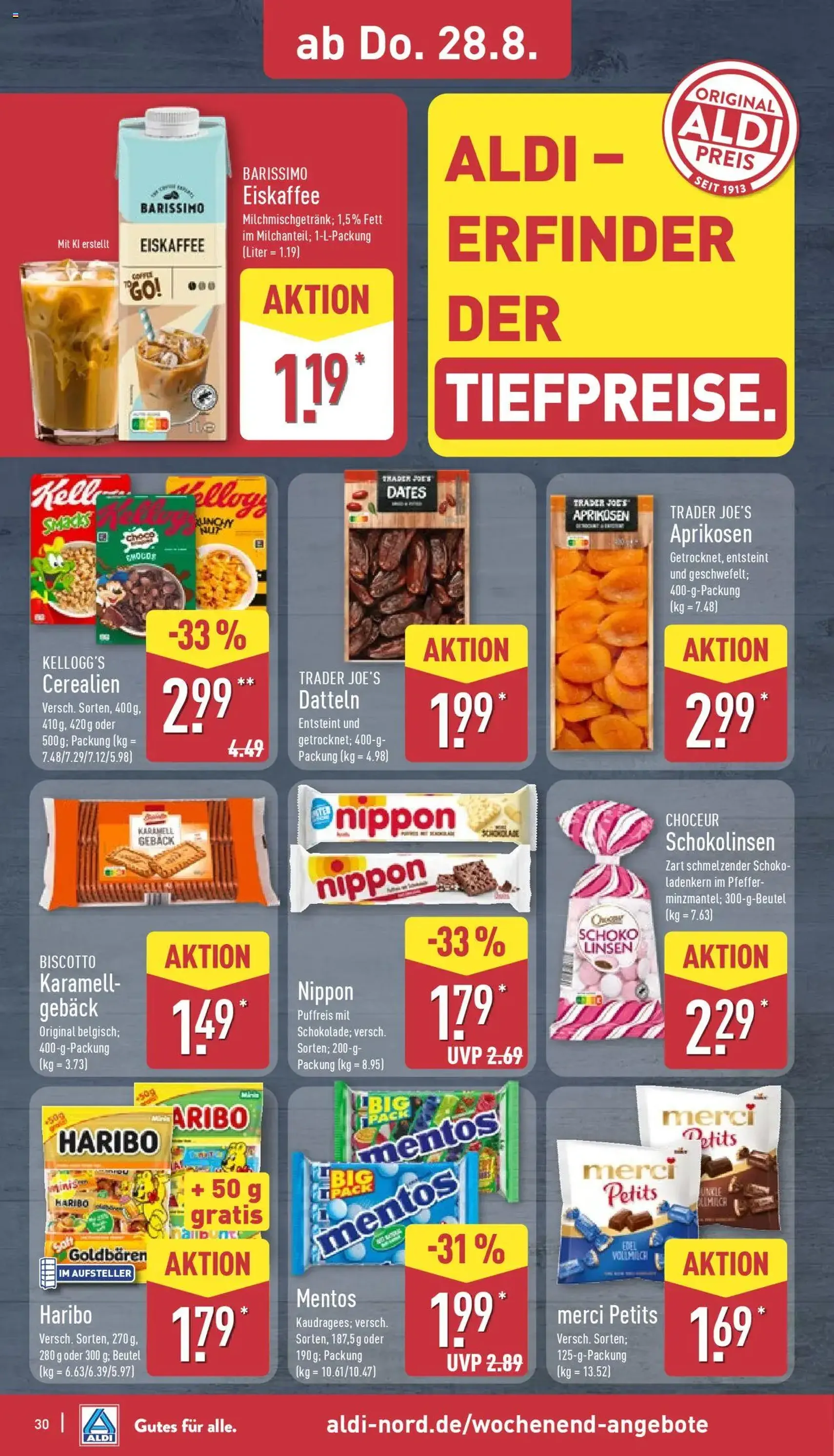 Aldi Prospekt - Gültiger Prospekt ab 25.08.2025, Seite 30 von insgesamt 45 Aldi Prospekt - Gültiger Prospekt ab 25.08.2025, Seite 30 von insgesamt 45