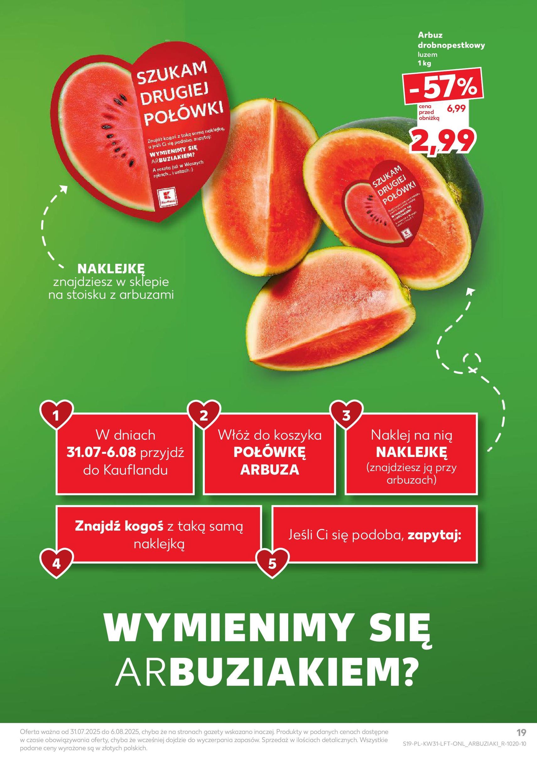Kaufland gazetka - ważny gazetka od 31.07.2025 strona 19 z 54 Kaufland gazetka - ważny gazetka od 31.07.2025 strona 19 z 54