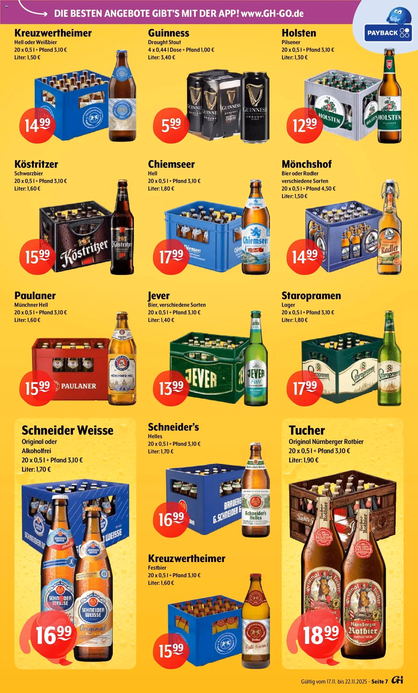 Trink und Spare Prospekt - Gültiger Prospekt ab 17.11.2025, Seite 7 von insgesamt 11
