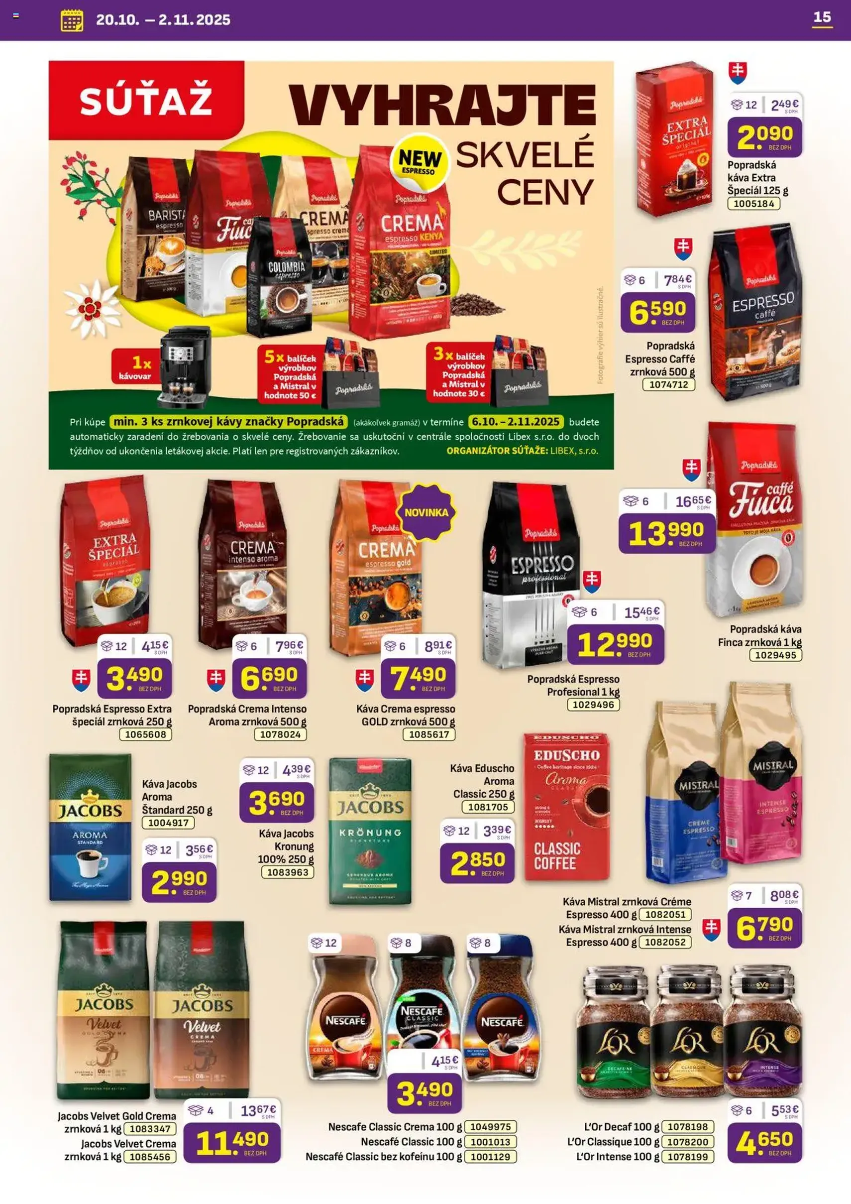 Libex leták - platný leták od 20.10.2025 strana 15 z 32