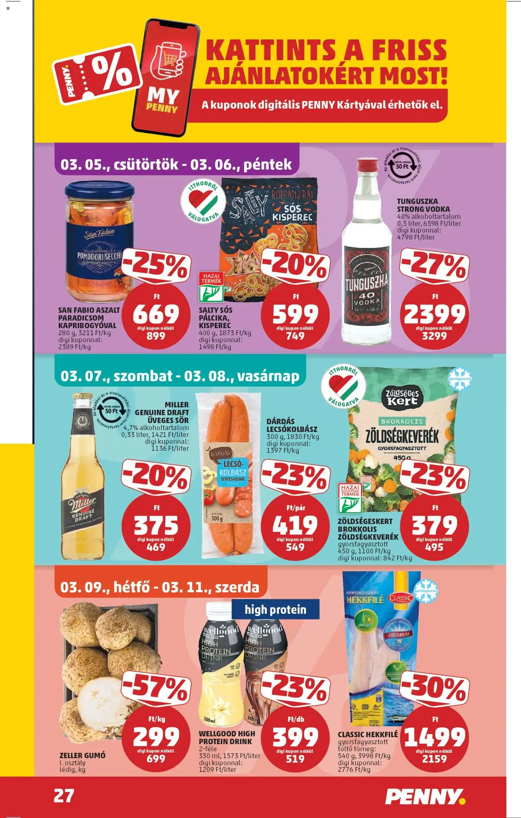 PENNY akciós újság - 2026.03.05. érvényes szórólap 31 oldal 43 oldalból