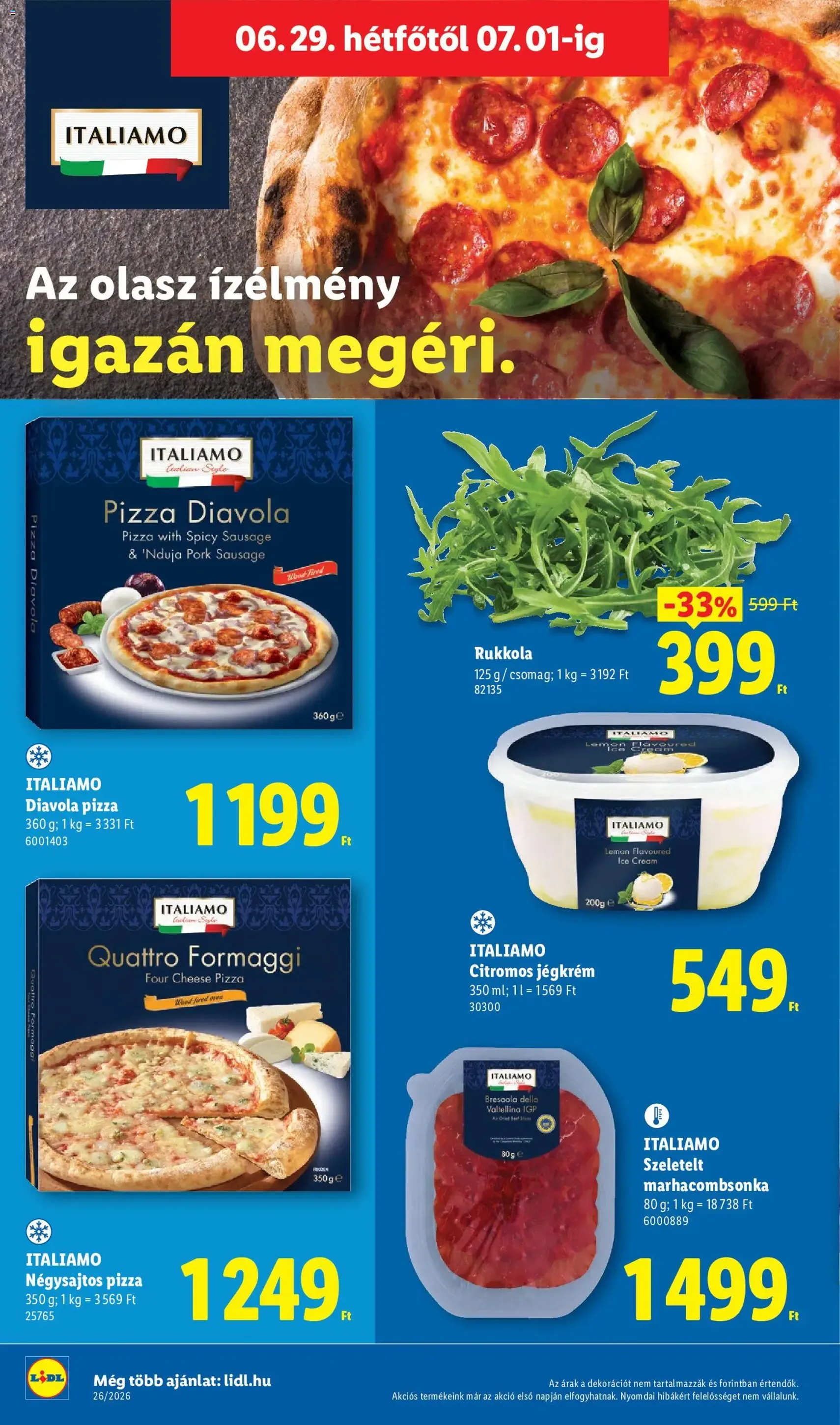 Lidl akciós újság - 2026.06.25. érvényes szórólap 64 oldal 74 oldalból