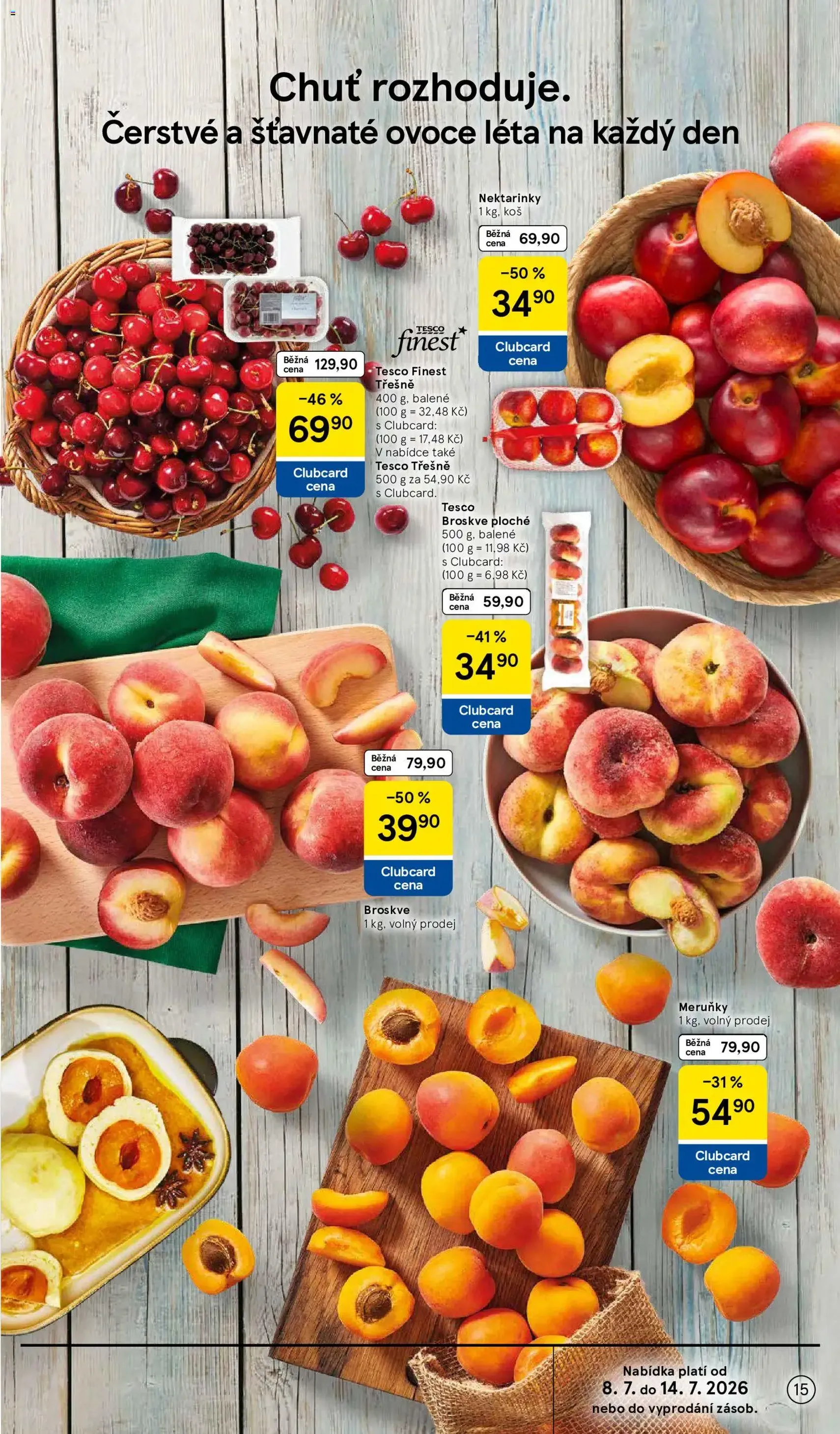 Tesco leták - Hypermarket - platný leták od 08.07.2026 strana 15 z 36