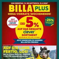 Billa Plus Flugblatt - Prospekt Vorschau gültig ab 07.04.2026