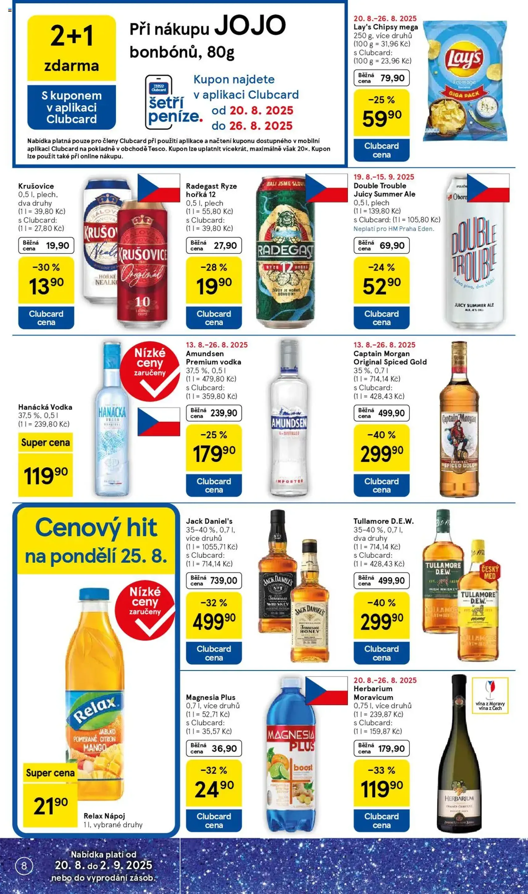 Tesco leták - Hypermarket - platný leták od 20.08.2025 strana 8 z 34 Tesco leták - Hypermarket - platný leták od 20.08.2025 strana 8 z 34