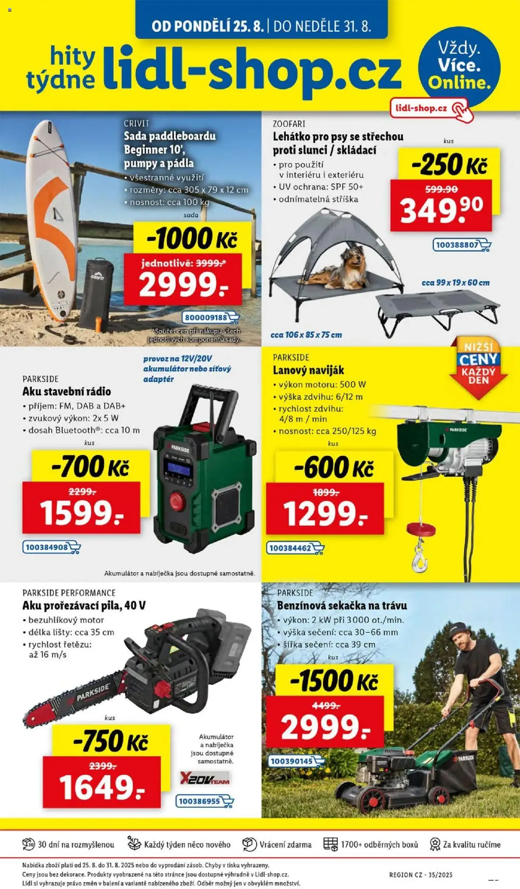 Lidl leták - platný leták od 25.08.2025 strana 35 z 47 Lidl leták - platný leták od 25.08.2025 strana 35 z 47