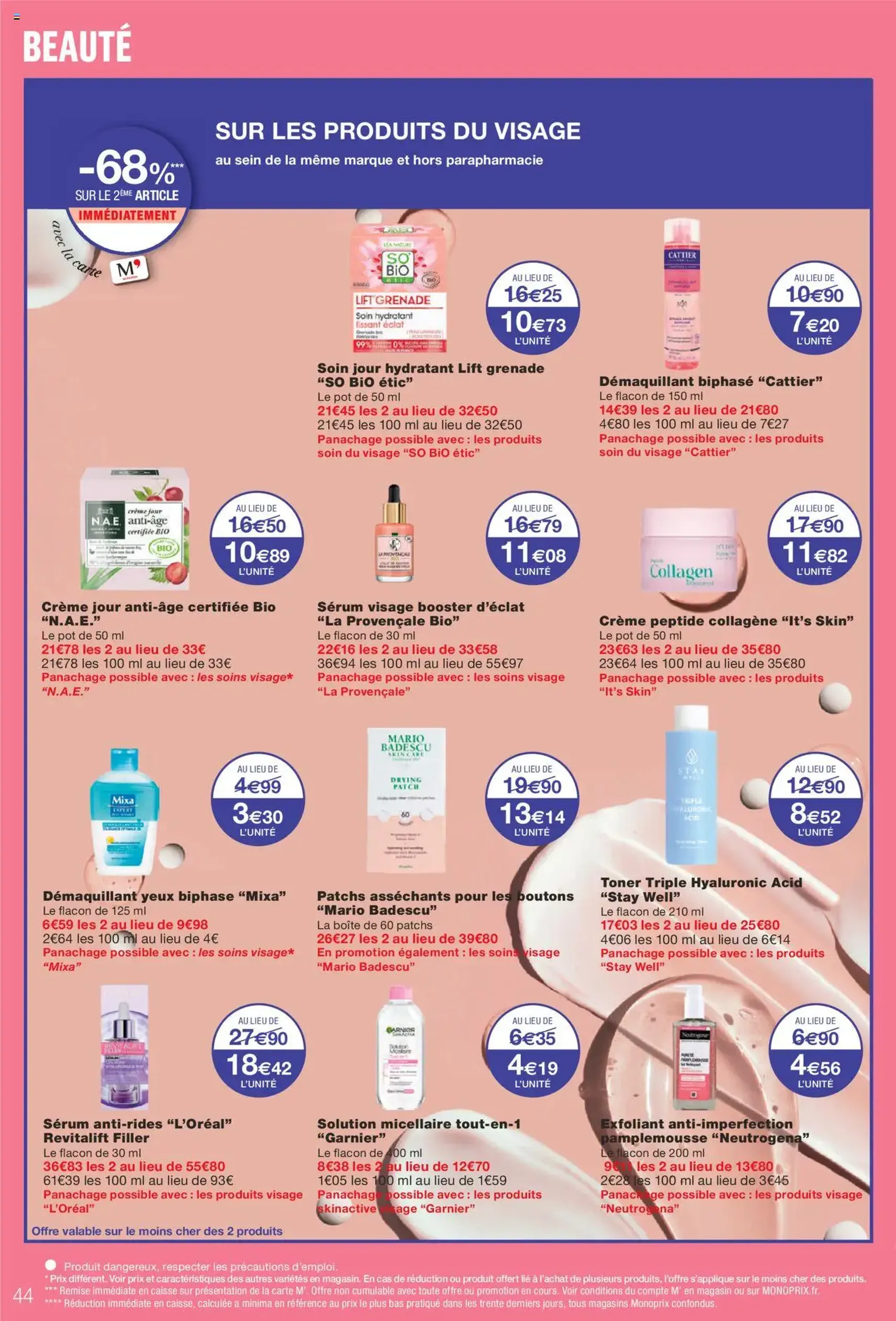 Monoprix catalogue - brochure valable à partir du 09/09/2025, page 44 sur 54 Monoprix catalogue - brochure valable à partir du 09/09/2025, page 44 sur 54