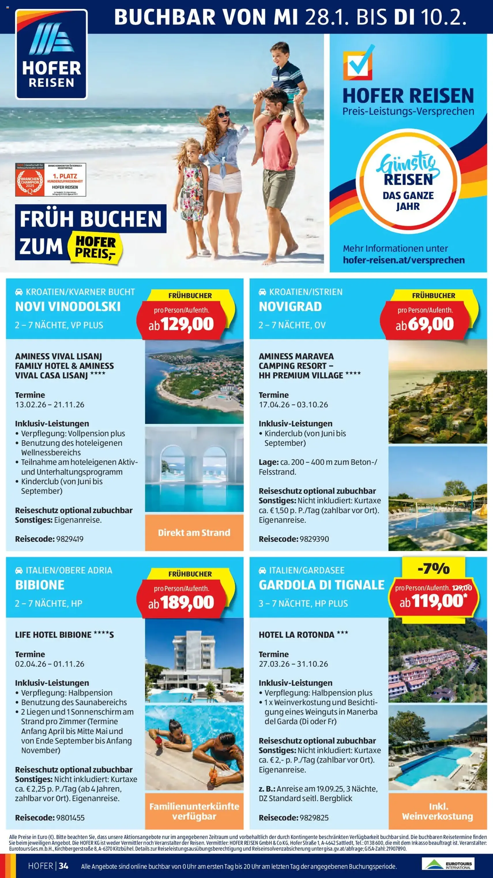Hofer Flugblatt - Gültiger Prospekt ab 30.01.2026, Seite 38 von insgesamt 41