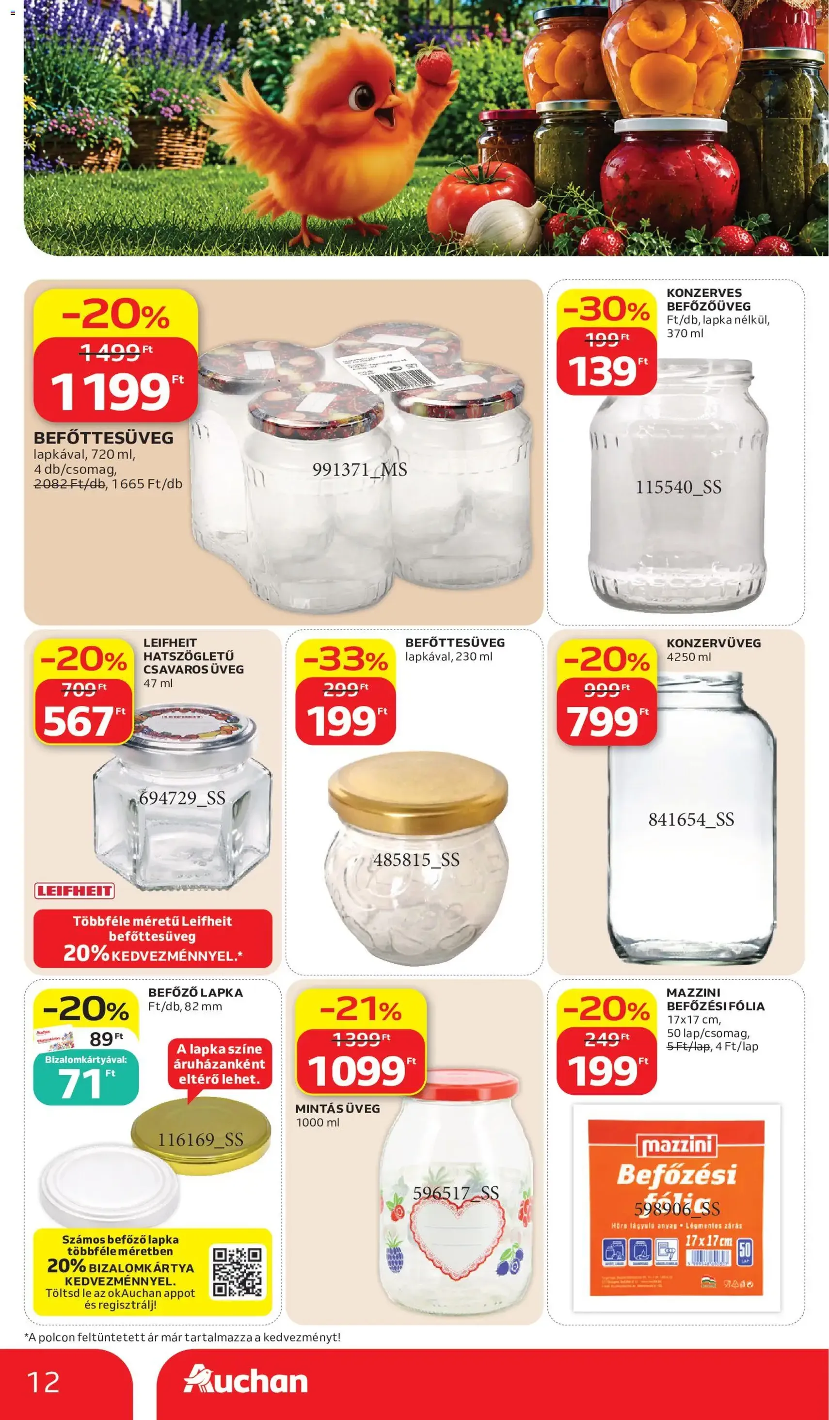 Auchan akciós újság - 2026.07.02. érvényes szórólap 12 oldal 56 oldalból