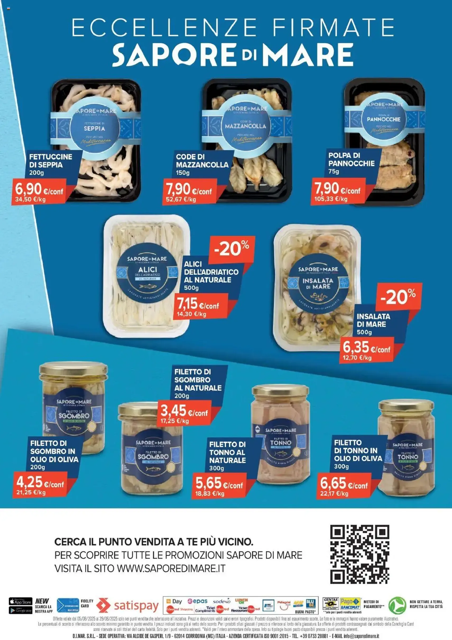Volantino Sapore di mare - volantino valido dal 04/06/2025 pagina 6 di 6