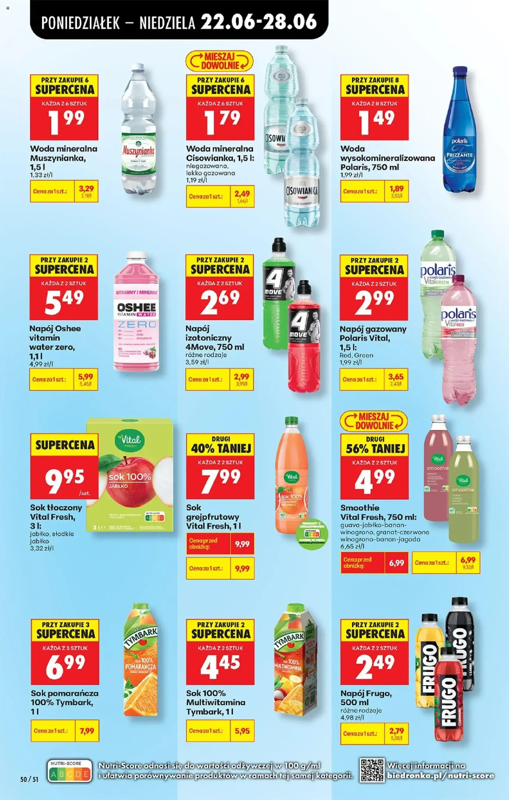Biedronka gazetka od poniedziałku - ważny gazetka od 22.06.2026 strona 76 z 96