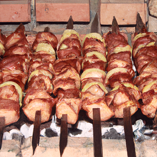 Recipe preview How to make Amazing Chicken Shish Kebab