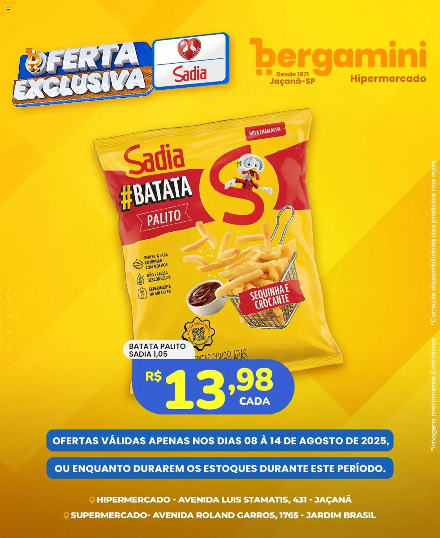 Supermercado Bergamini - Ofertas Sadia e Perdigão - folheto válido a partir de 08/08/2025 página 5 de 6 Supermercado Bergamini - Ofertas Sadia e Perdigão - folheto válido a partir de 08/08/2025 página 5 de 6