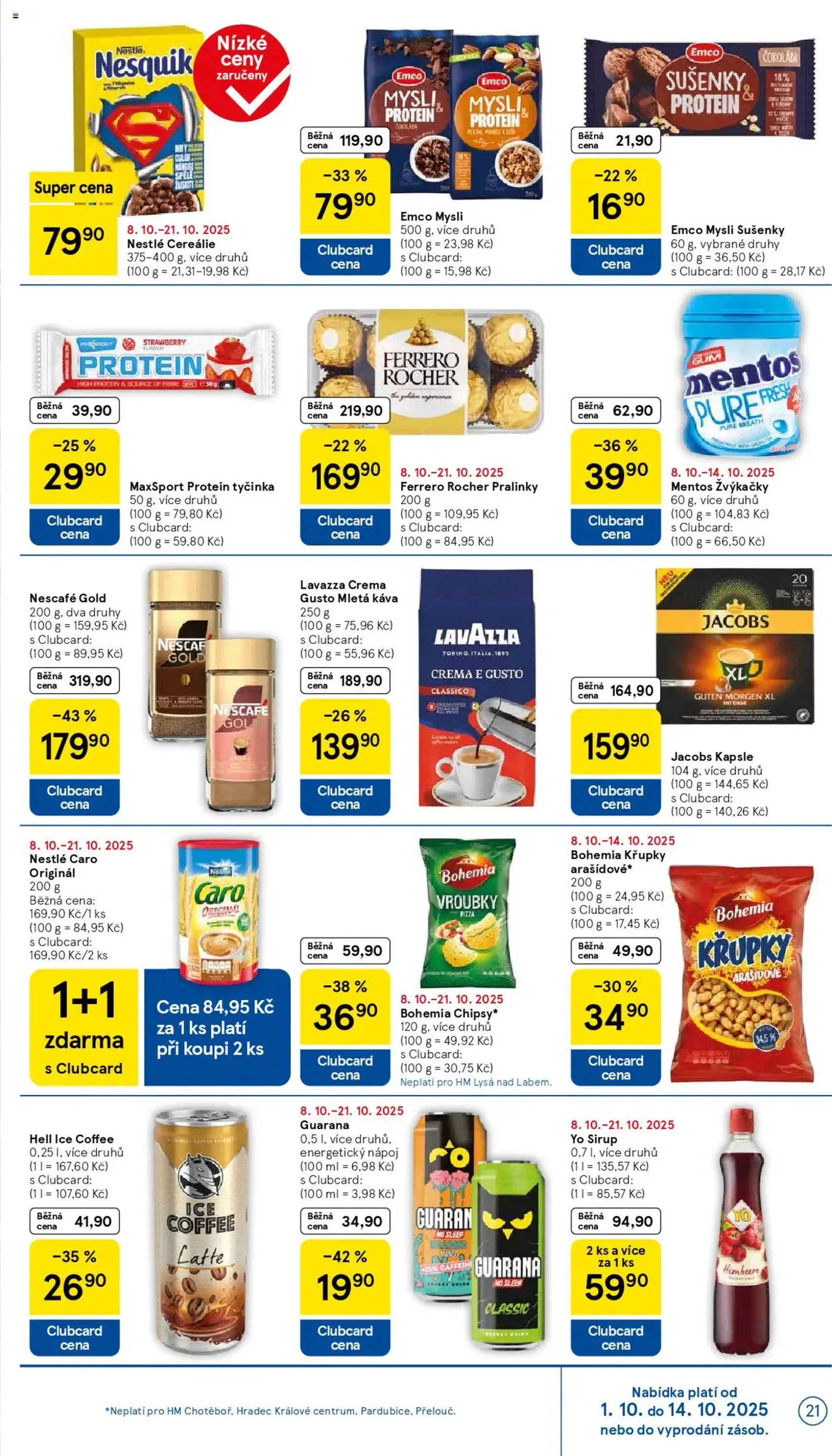 Tesco leták - Hypermarket - platný leták od 08.10.2025 strana 21 z 31