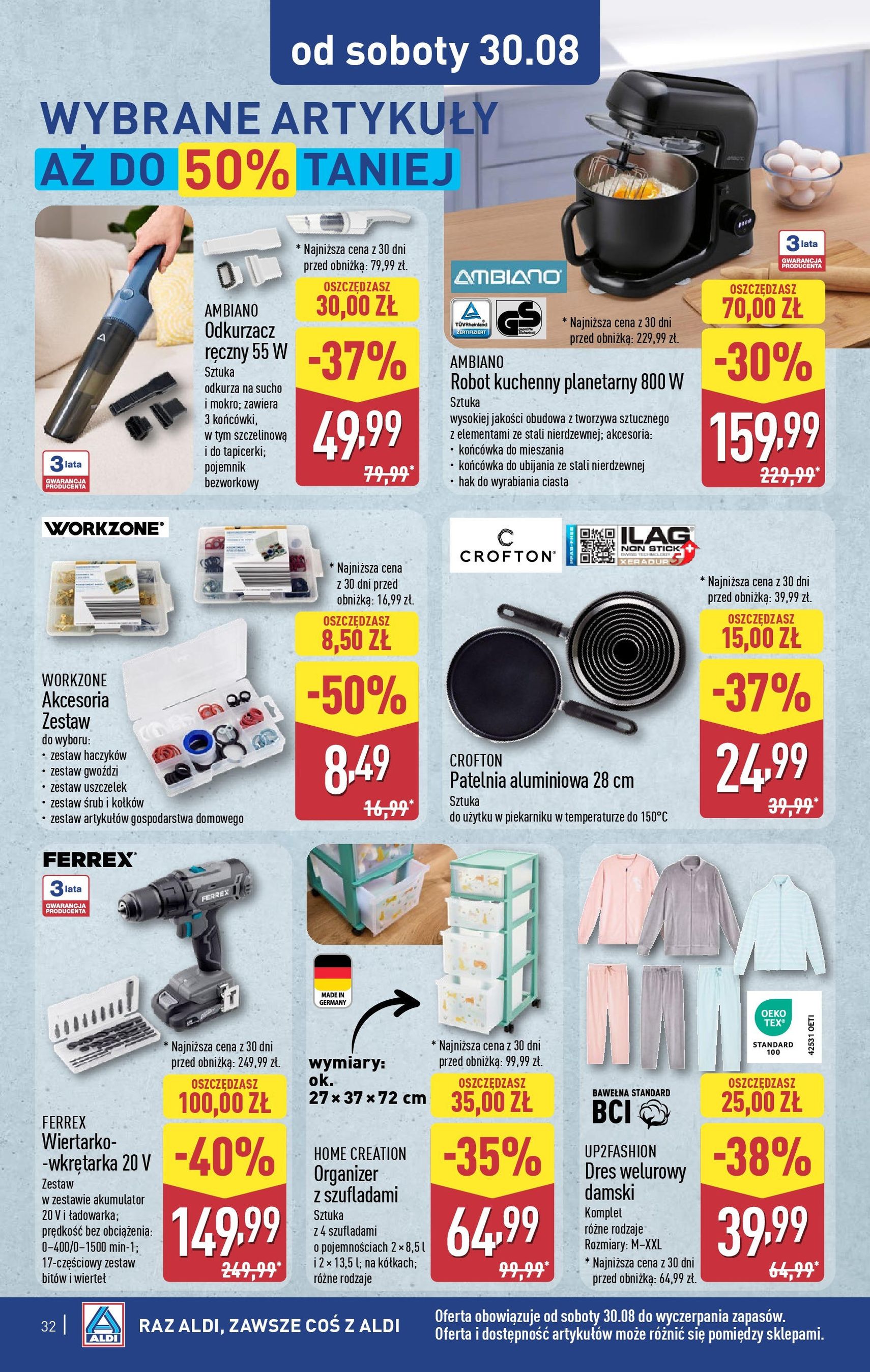 Aldi Gazetka - ważny gazetka od 25.08.2025 strona 32 z 40