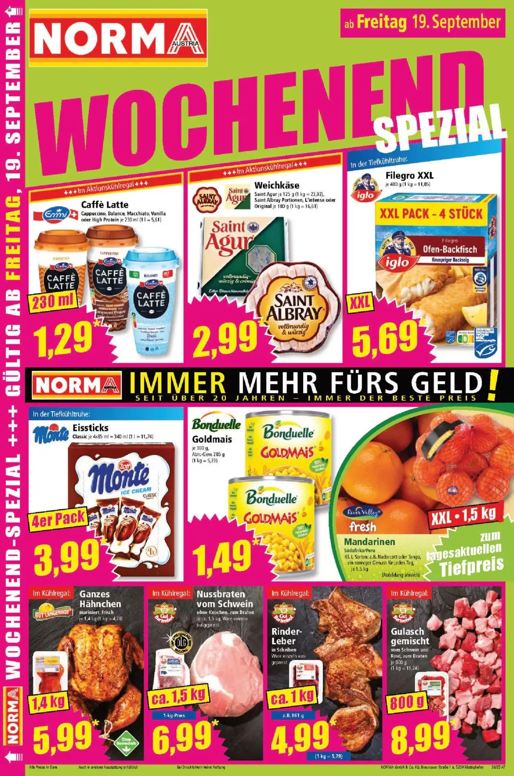 Norma Flugblatt - Gültiger Prospekt ab 08.09.2025, Seite 16 von insgesamt 18