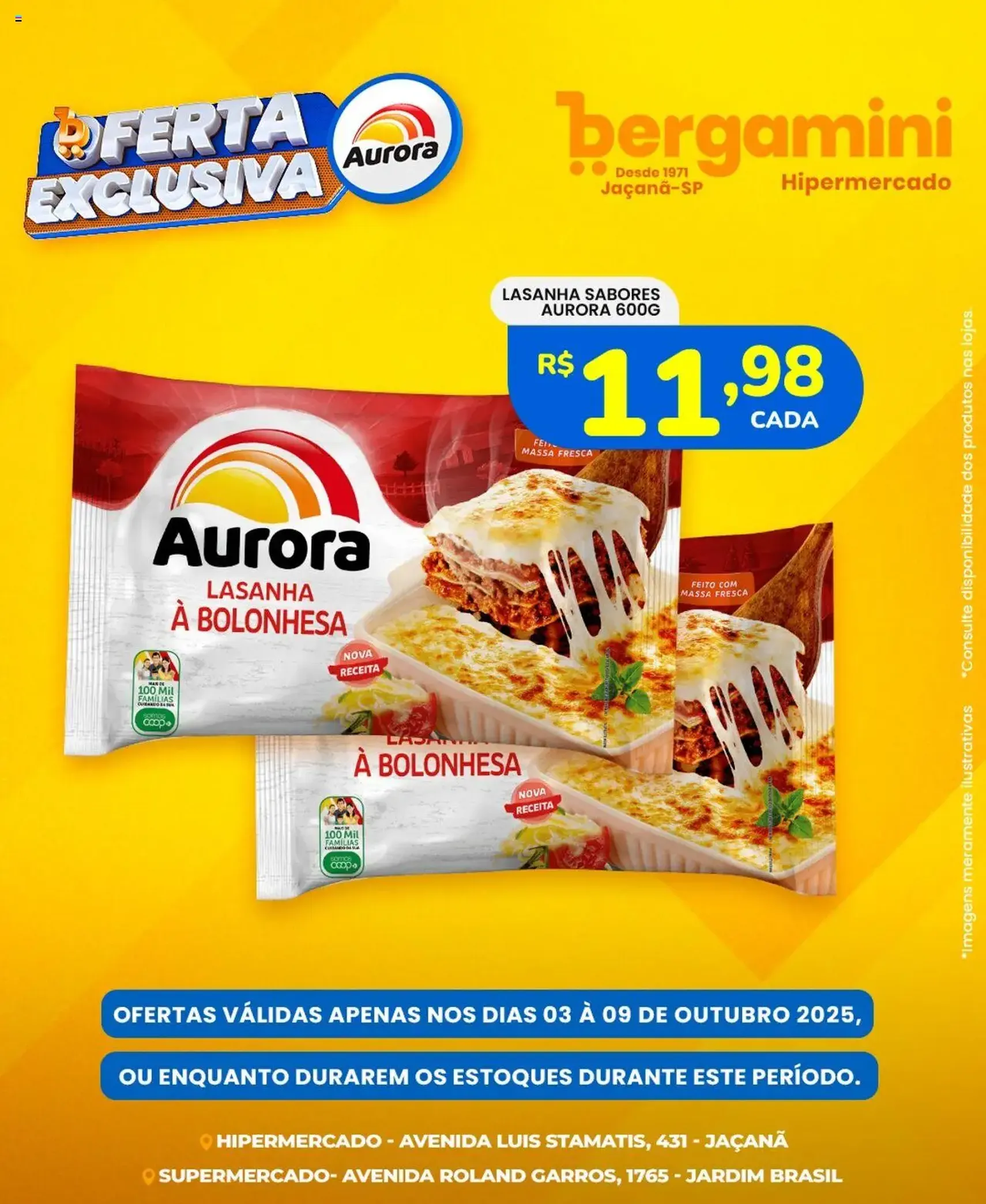 Supermercado Bergamini - Ofertas Aurora - folheto válido a partir de 03/10/2025 página 6 de 6