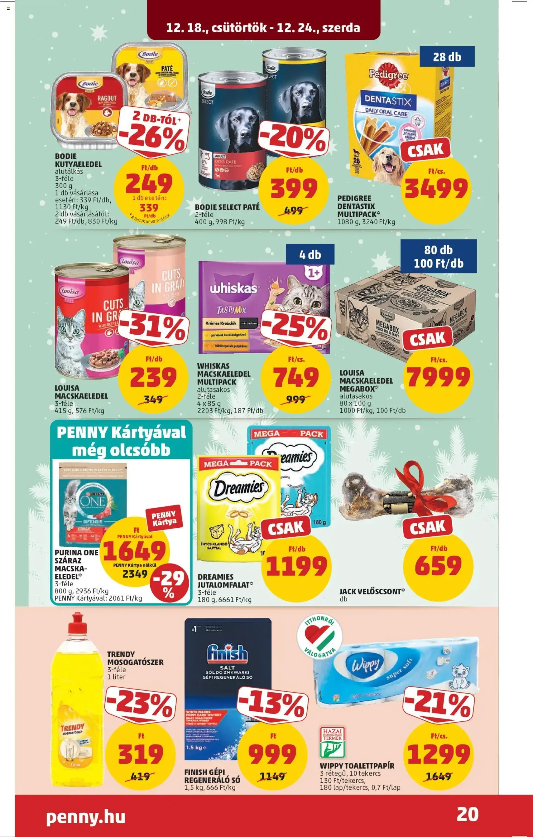 PENNY Akciós újság - 2025.12.18. érvényes szórólap 24 oldal 47 oldalból