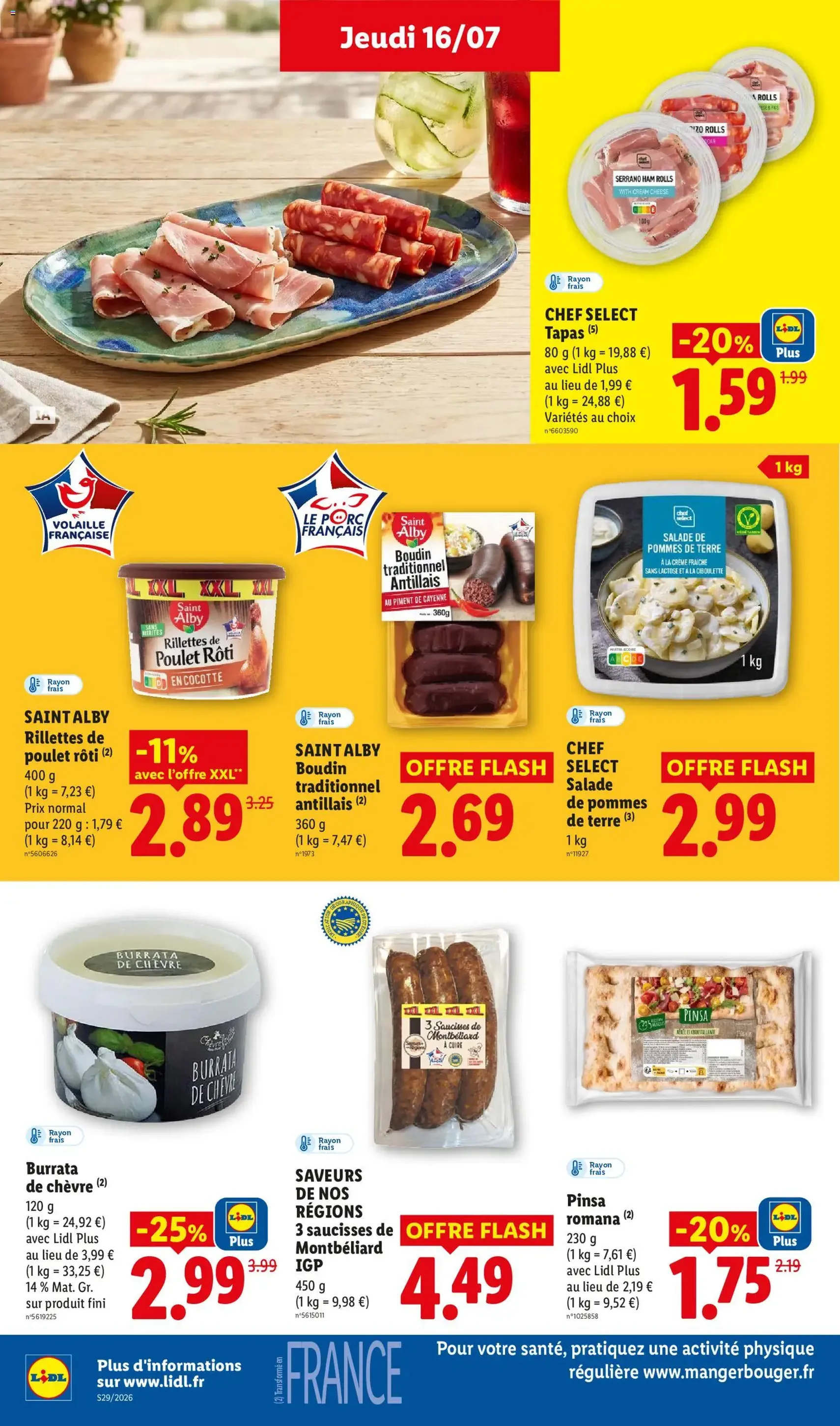 LIDL catalogue - brochure valable à partir du 16/07/2026, page 20 sur 61