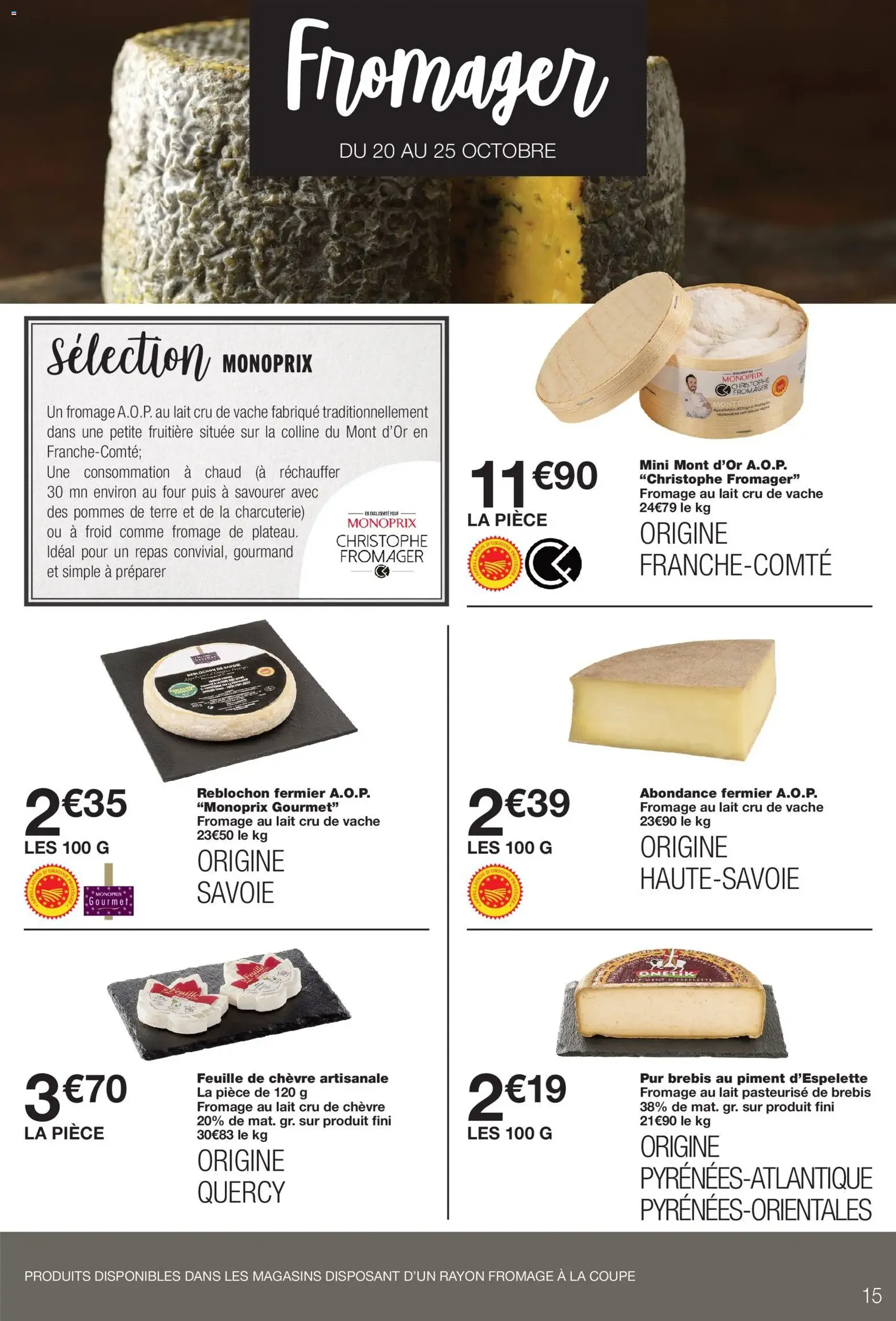 Monoprix catalogue - brochure valable à partir du 20/10/2026, page 15 sur 58