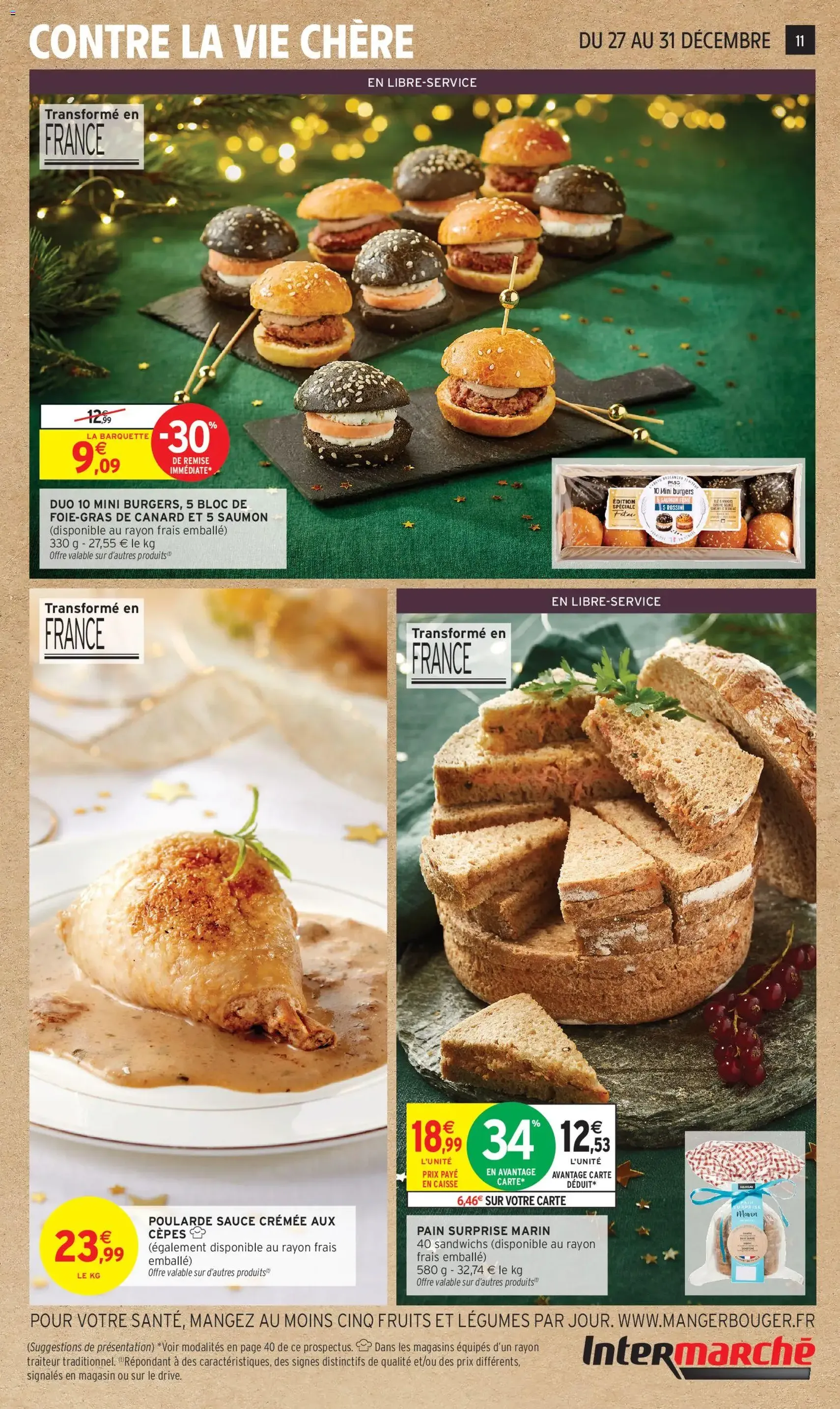 Intermarché catalogue semaine 52 - brochure valable à partir du 23/12/2025, page 11 sur 44