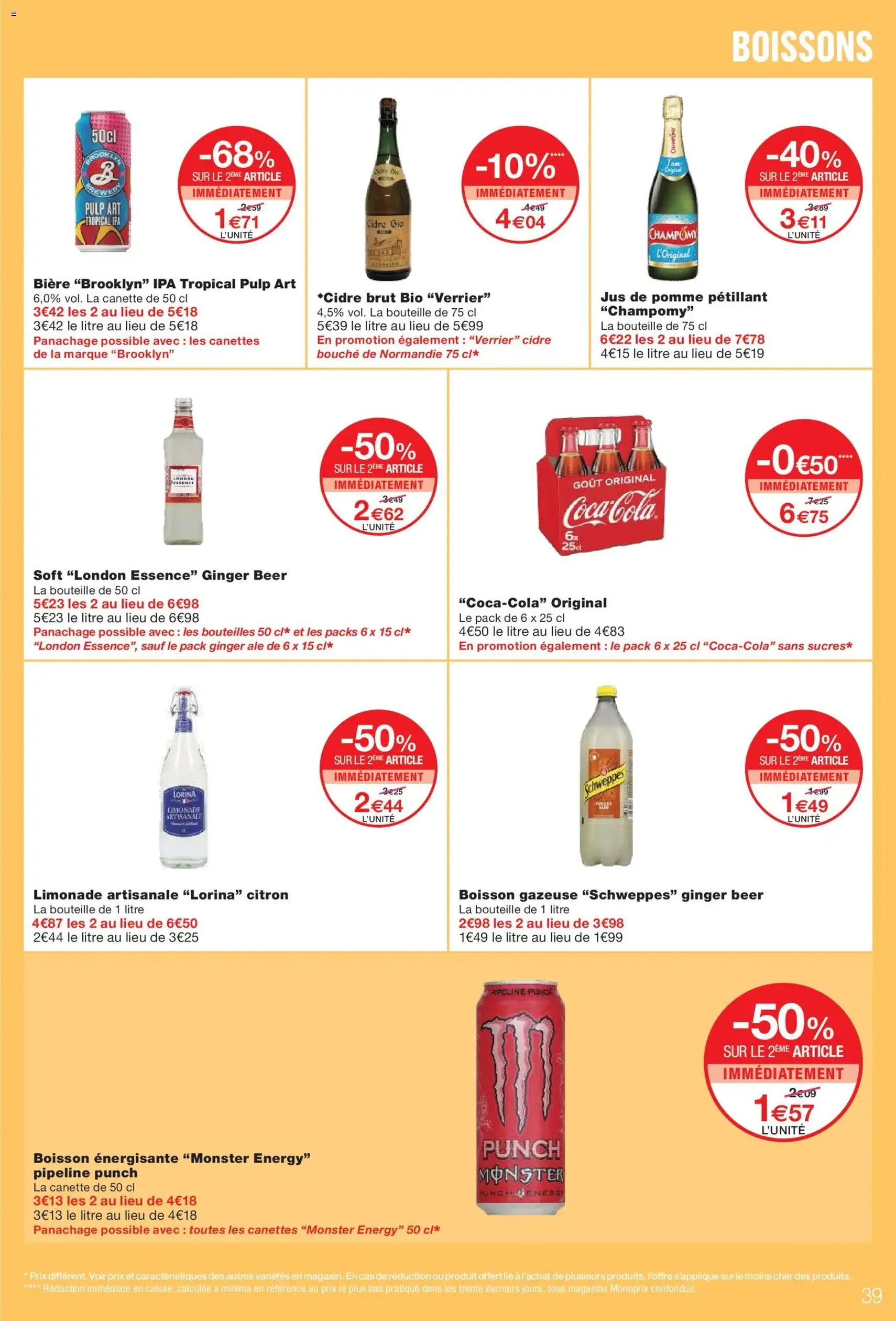 Monoprix catalogue - brochure valable à partir du 16/12/2025, page 39 sur 71