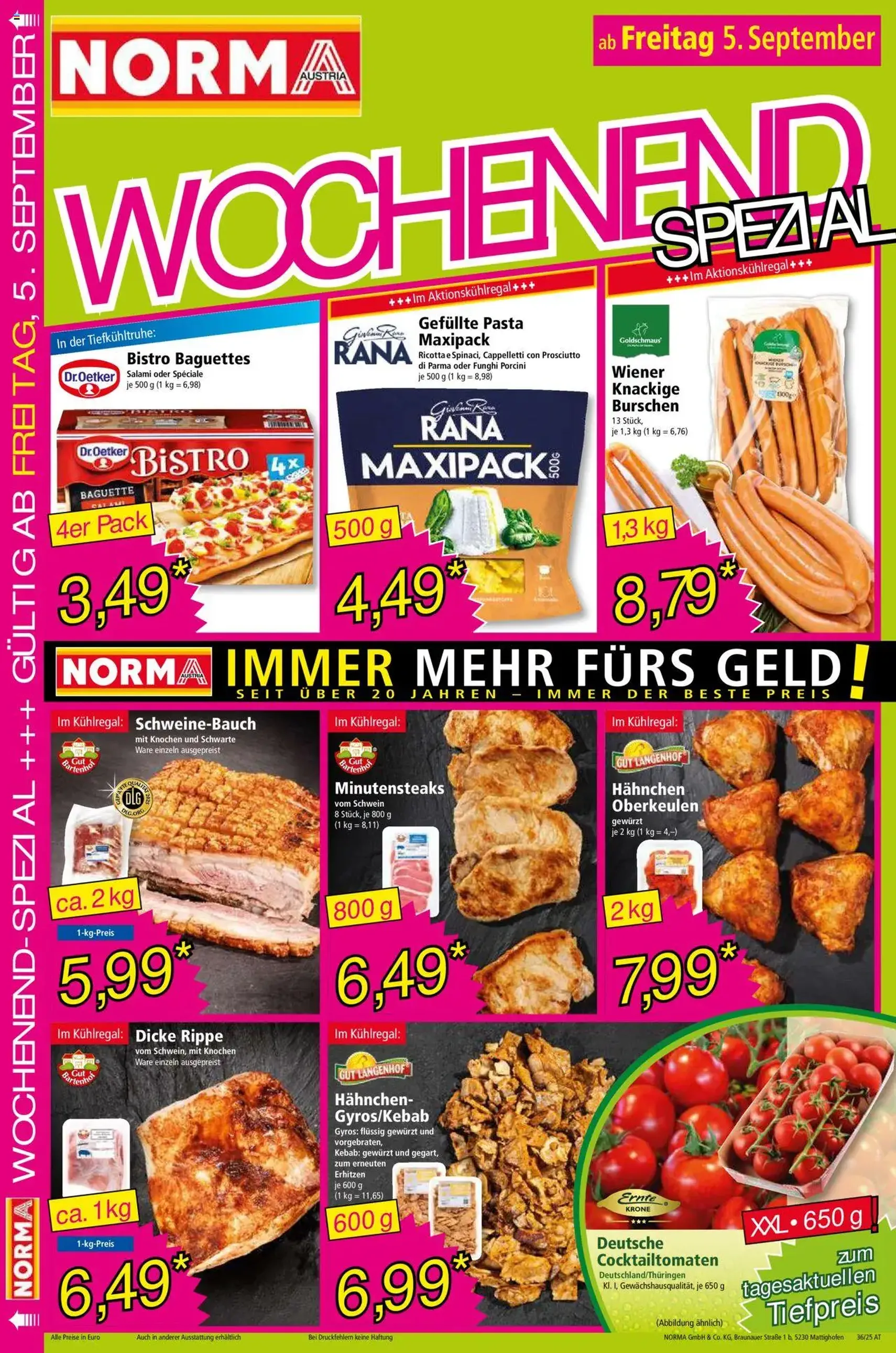 Norma Flugblatt - Gültiger Prospekt ab 01.09.2025, Seite 16 von insgesamt 18 Norma Flugblatt - Gültiger Prospekt ab 01.09.2025, Seite 16 von insgesamt 18