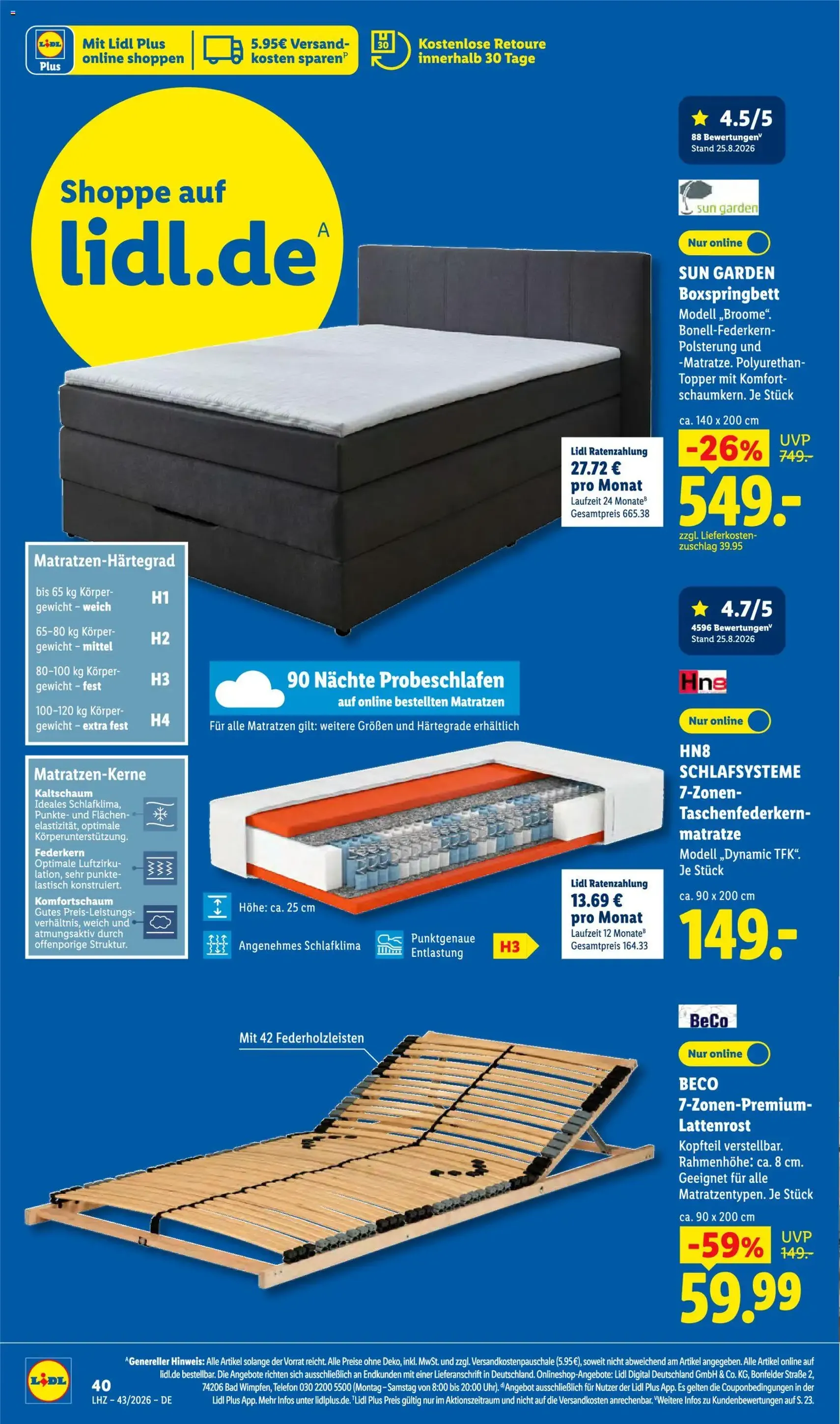Lidl Prospekt - Gültiger Prospekt ab 19.10.2026, Seite 8 von insgesamt 73